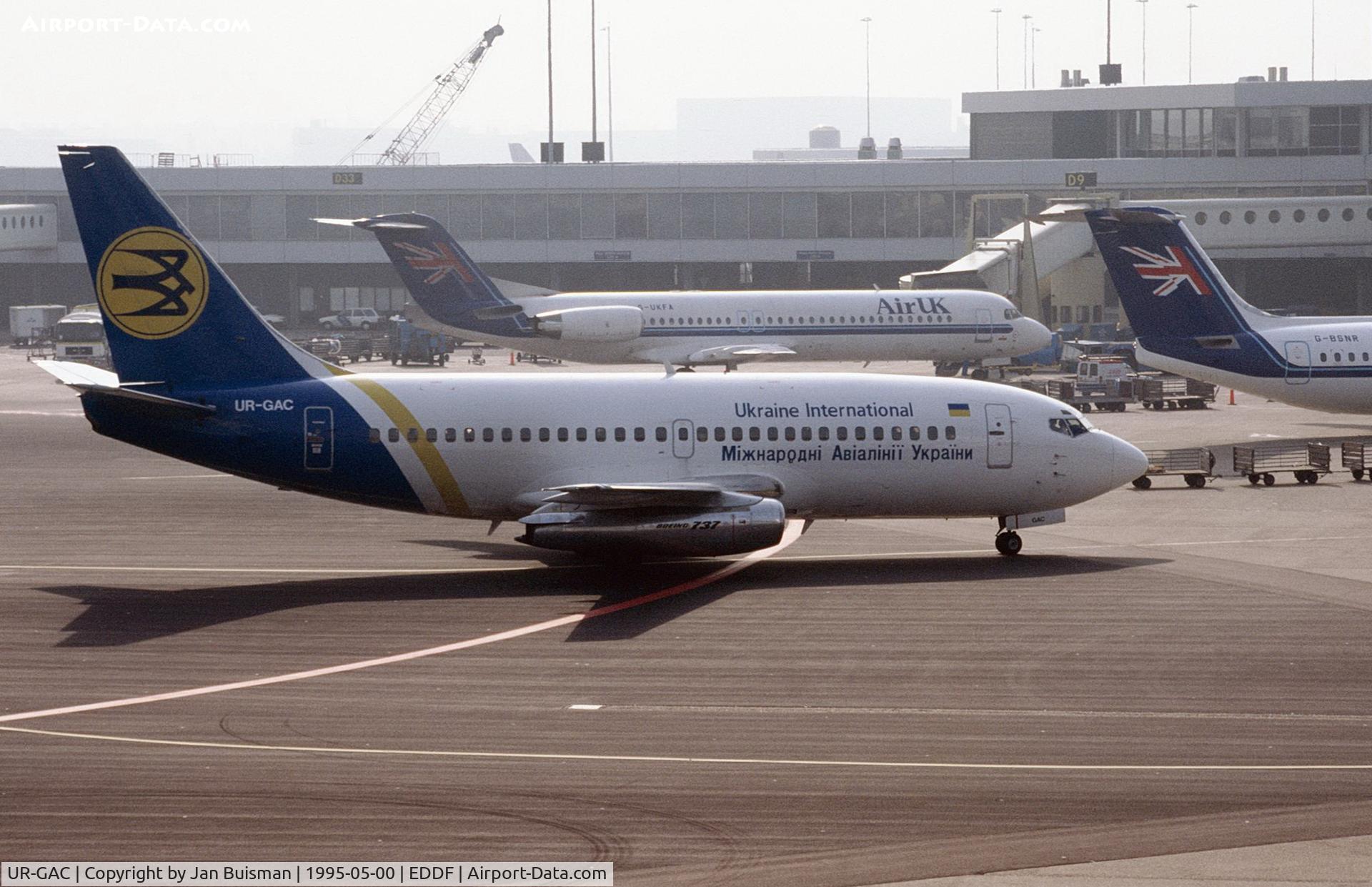 UR-GAC, 1984 Boeing 737-247 C/N 23188, Ukraine Intl Airlines
