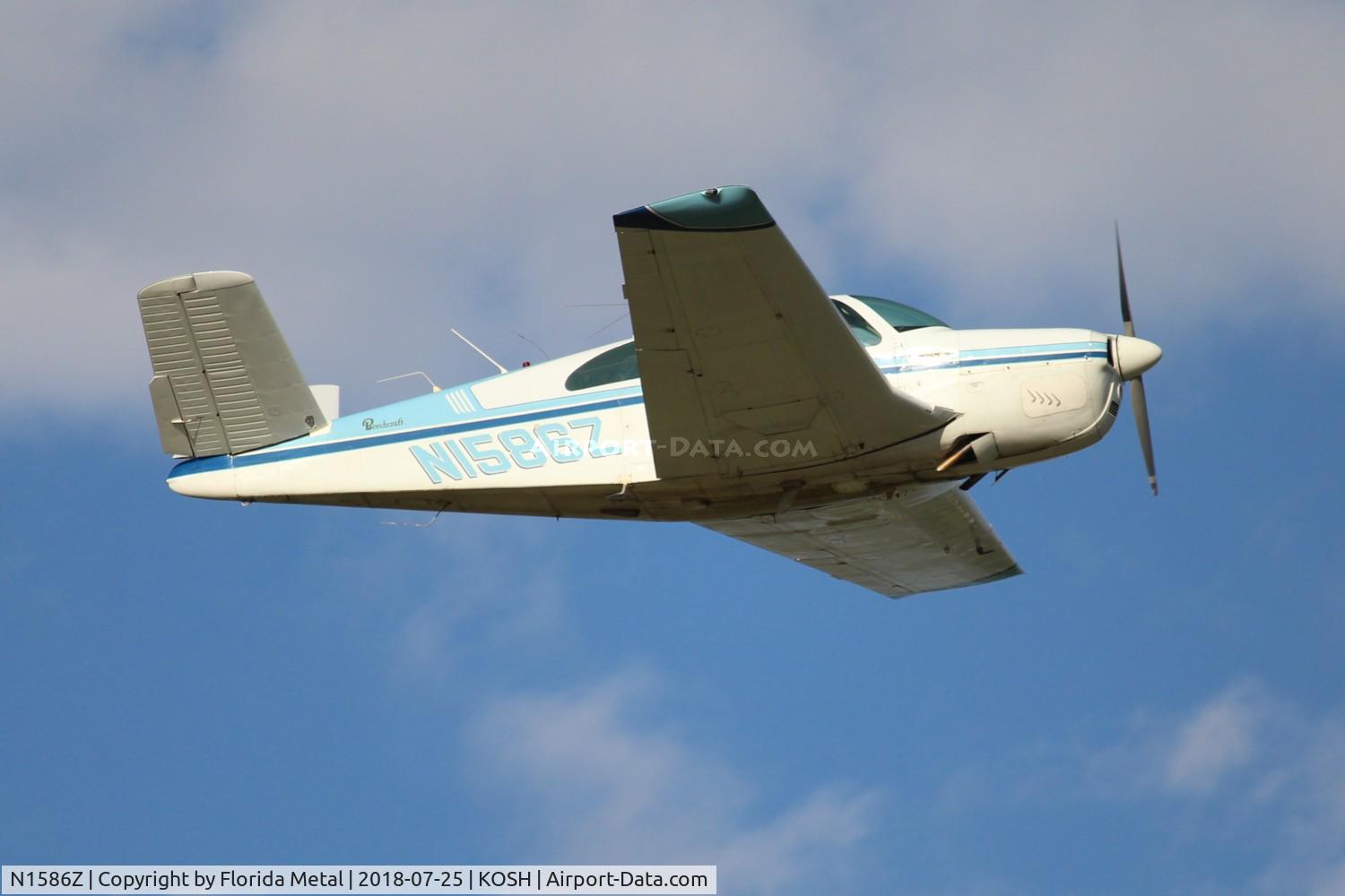 N1586Z, 1961 Beech P35 Bonanza C/N D-6882, Bonanza P35