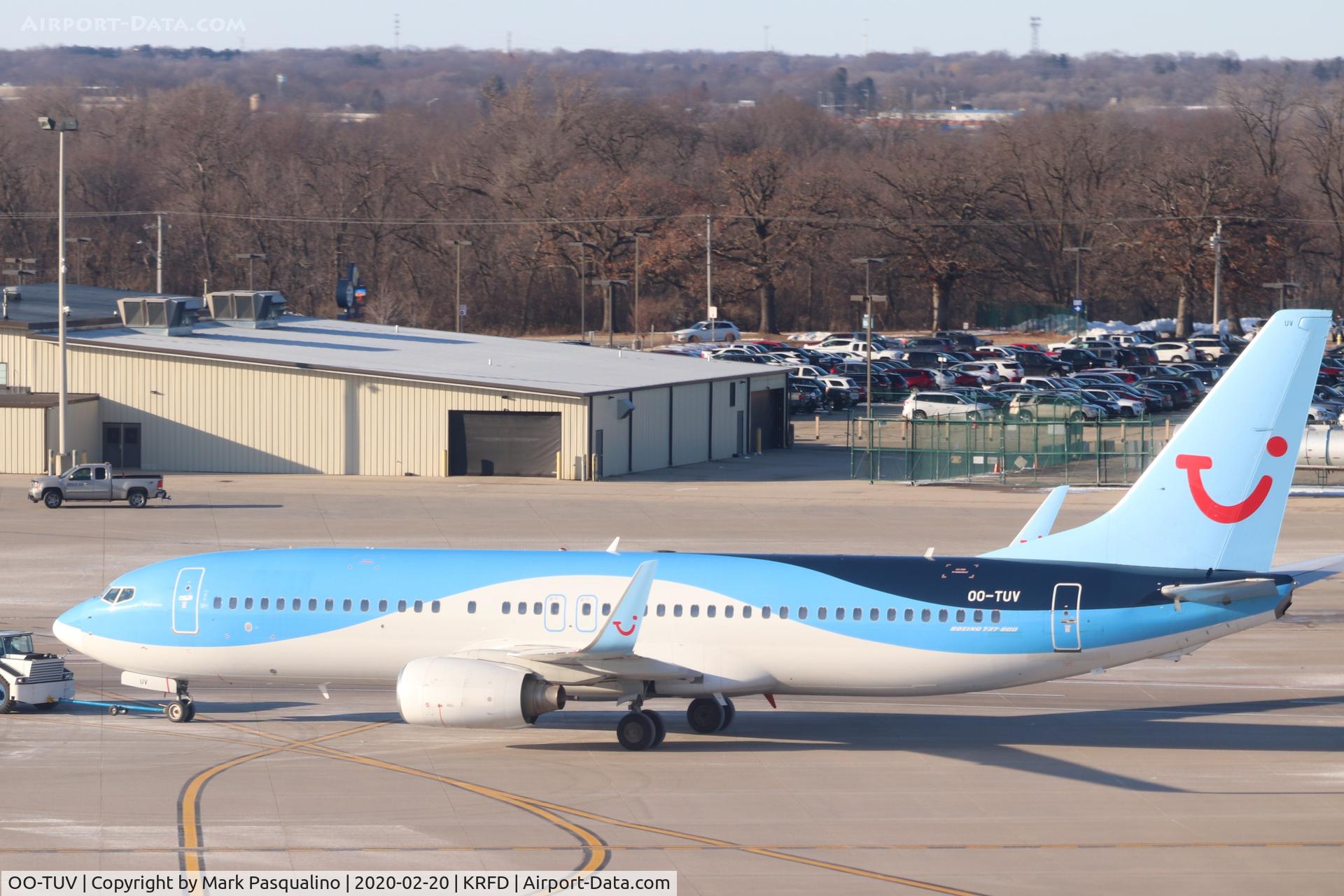 OO-TUV, 2011 Boeing 737-86J C/N 36883, Boeing 737-86J