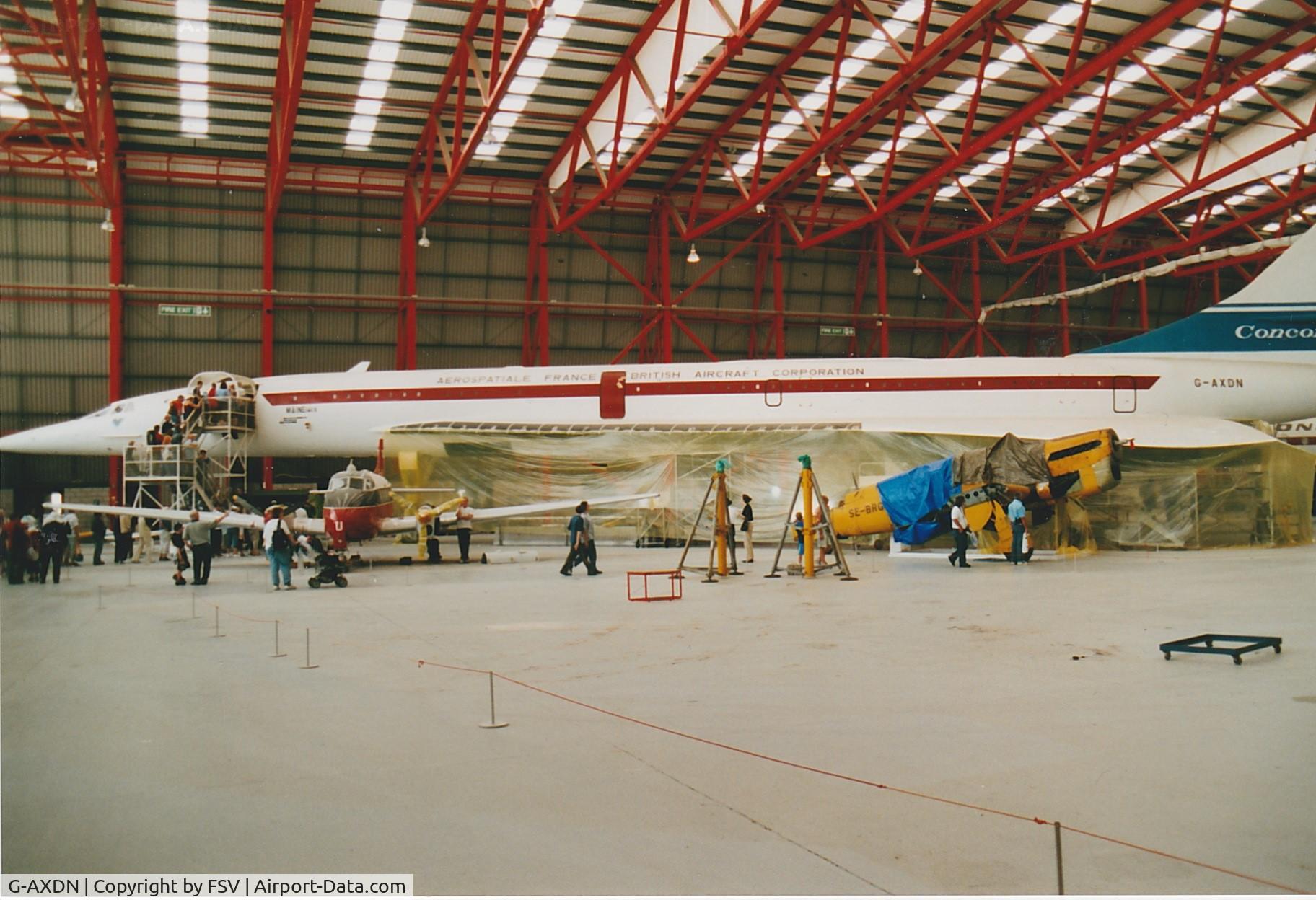G-AXDN, 1968 Aerospatiale-BAC Concorde Prototype C/N 01/13522, G-AXDN
