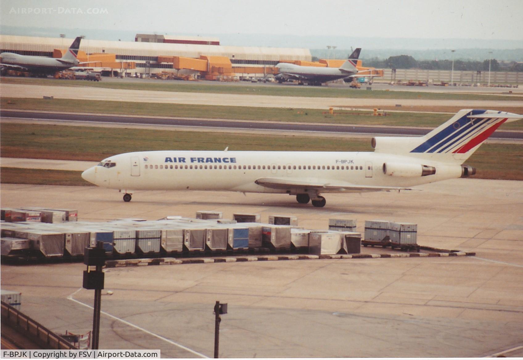 F-BPJK, 1969 Boeing 727-228 C/N 20202, F-BPJK