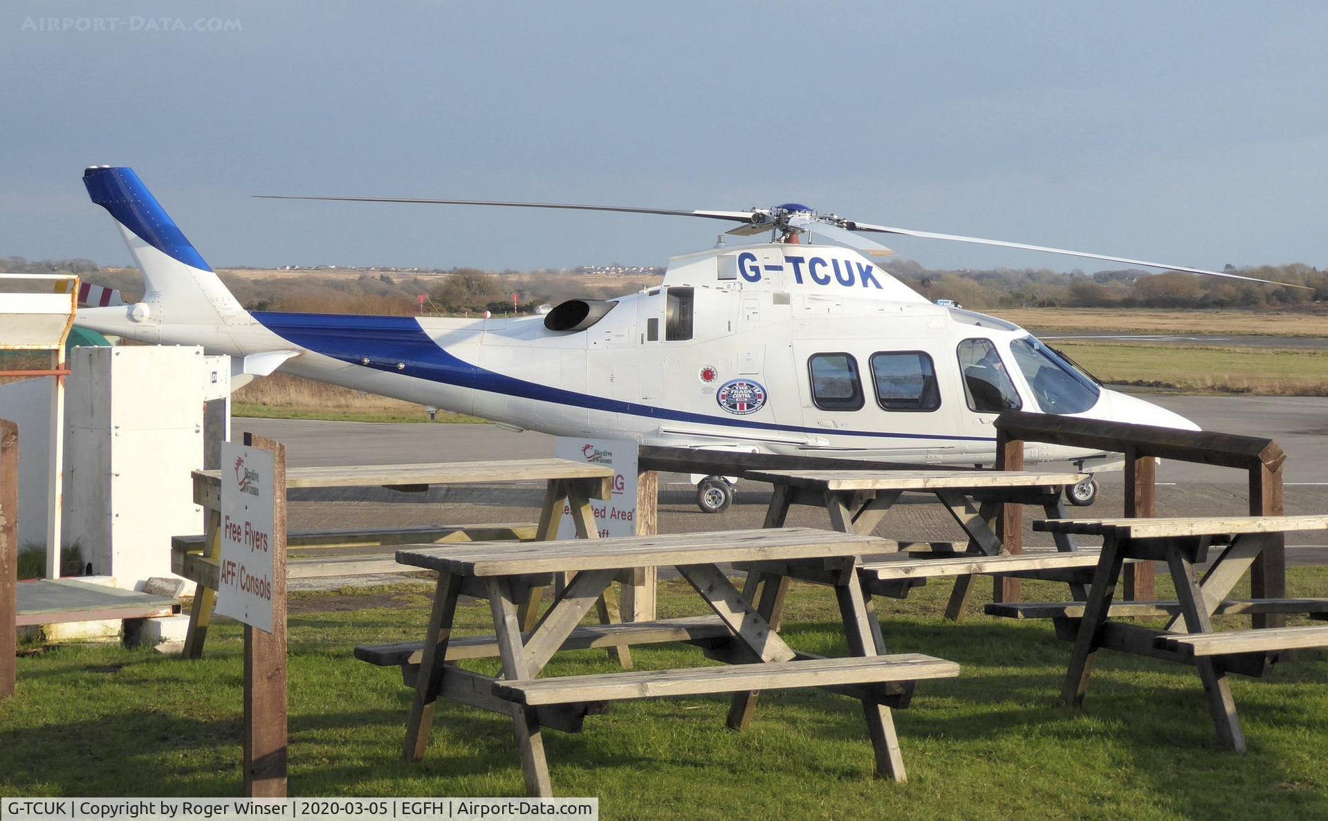 G-TCUK, 2006 Agusta A-109S Grand C/N 22021, Visiting helicopter.