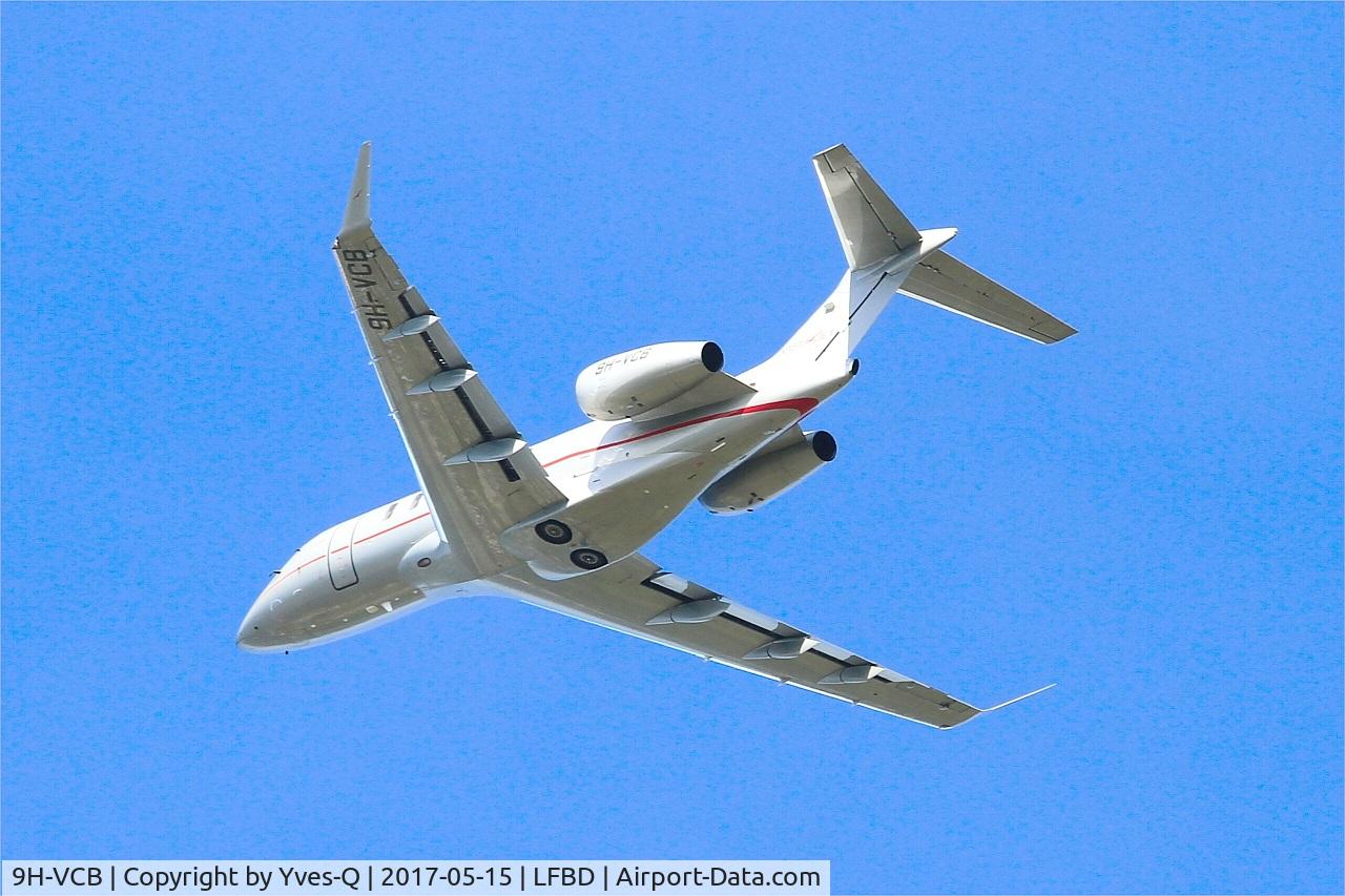 9H-VCB, 2014 Bombardier Challenger 300 (BD-100-1A10) C/N 20514, Bombardier Challenger 300, Take off rwy 23, Bordeaux-Mérignac airport (LFBD-BOD)