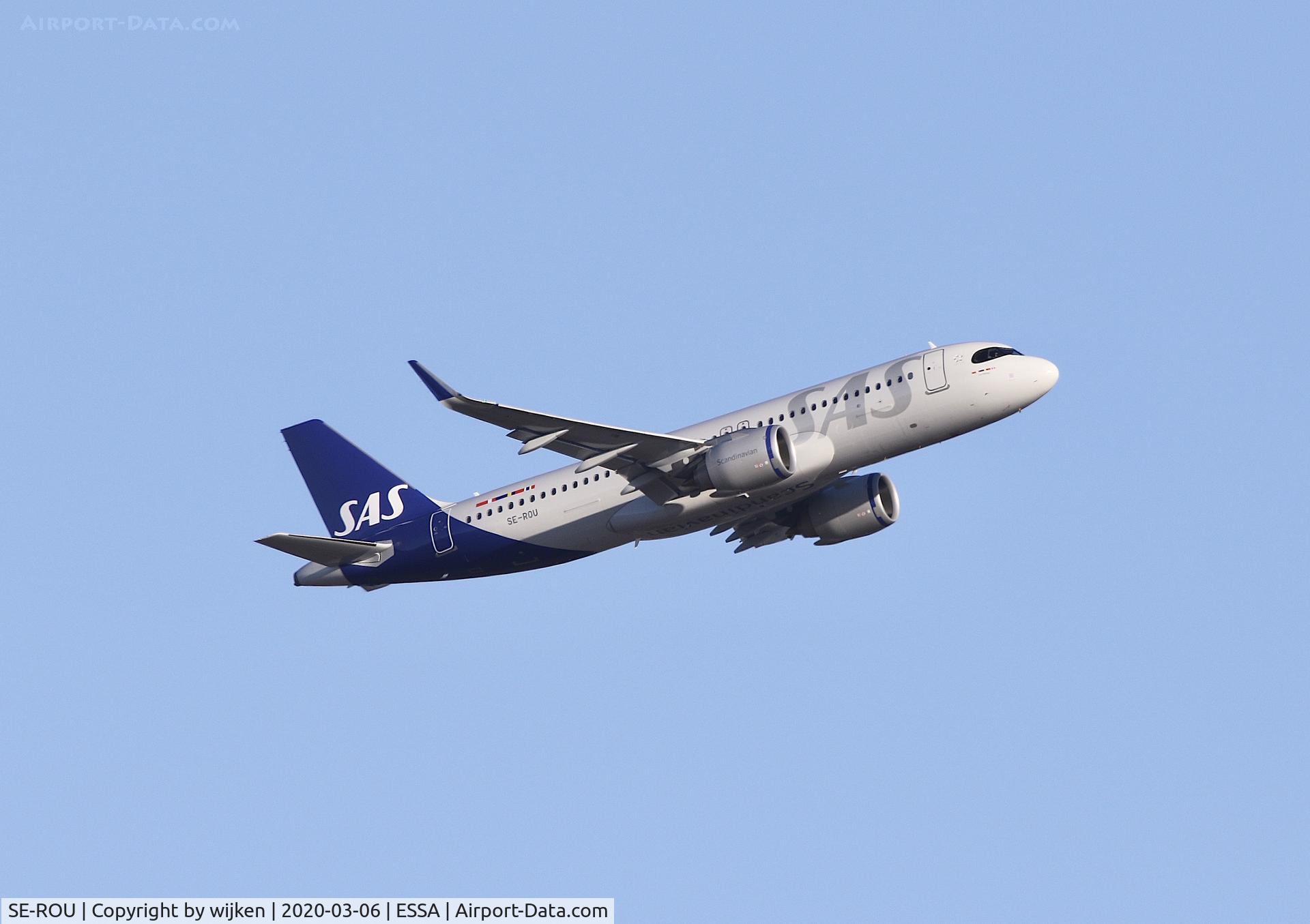 SE-ROU, 2019 Airbus A320-251N C/N 9262, RWY 19R
