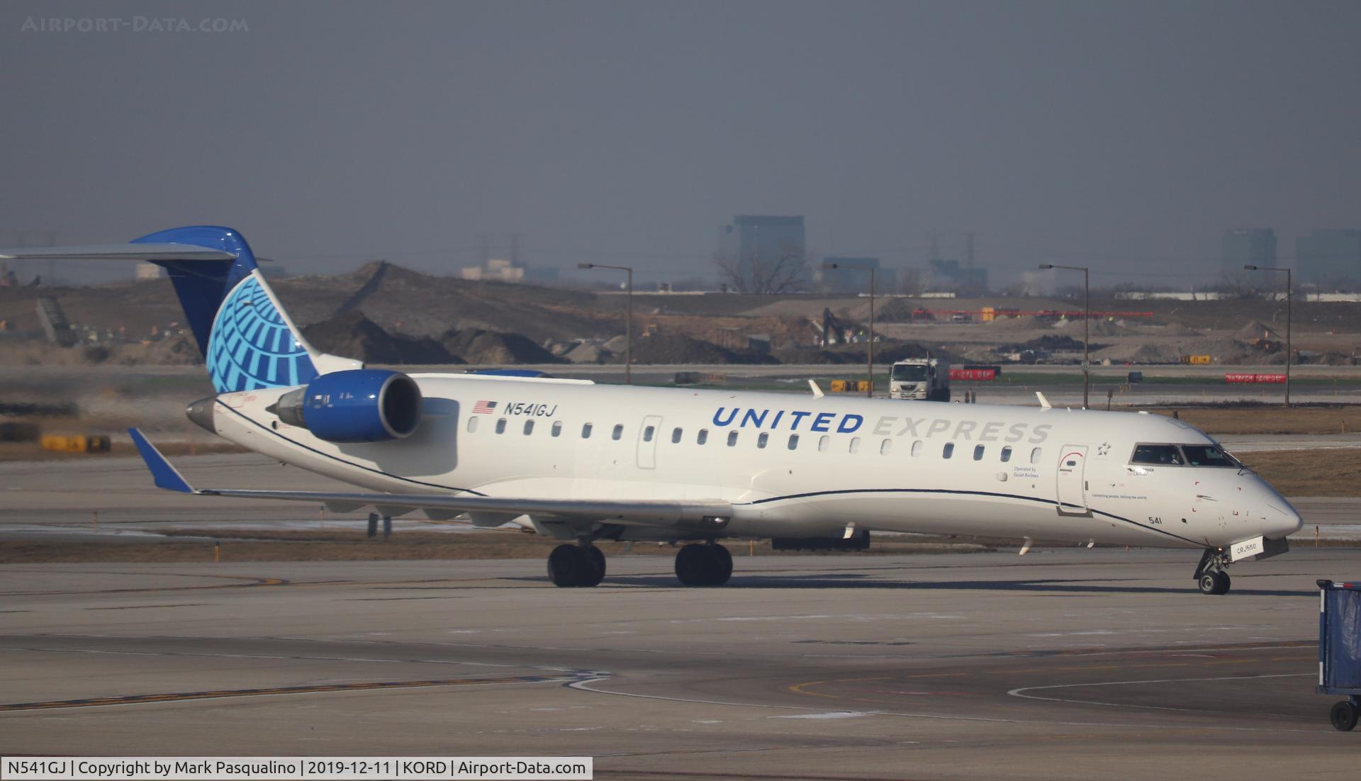 N541GJ, 2005 Bombardier CRJ-702 (CL-600-2C10) Regional Jet C/N 10238, CL-600-2C10