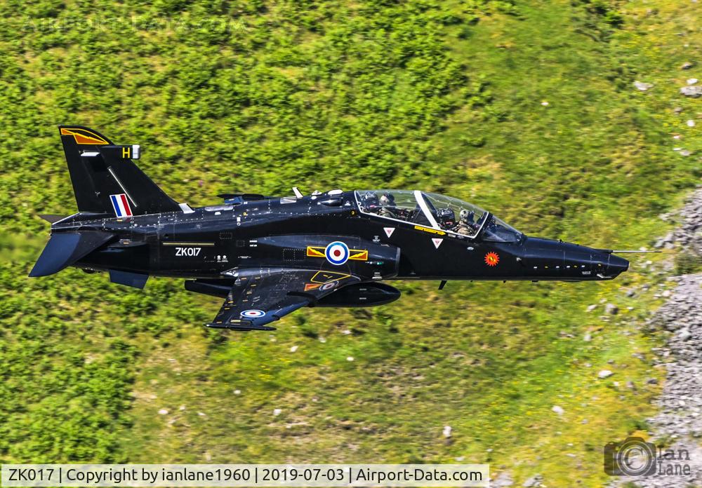 ZK017, 2008 British Aerospace Hawk T2 C/N RT008/1246, LFA17 Dunmail Raise