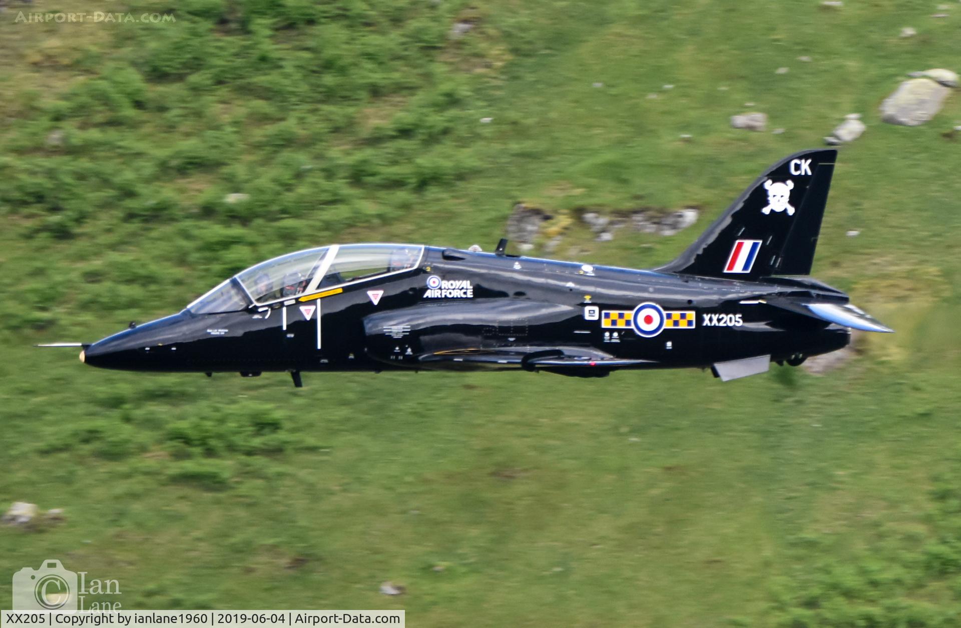 XX205, 1978 Hawker Siddeley Hawk T.1A C/N 052/312052, LFA17 Dunmail Raise