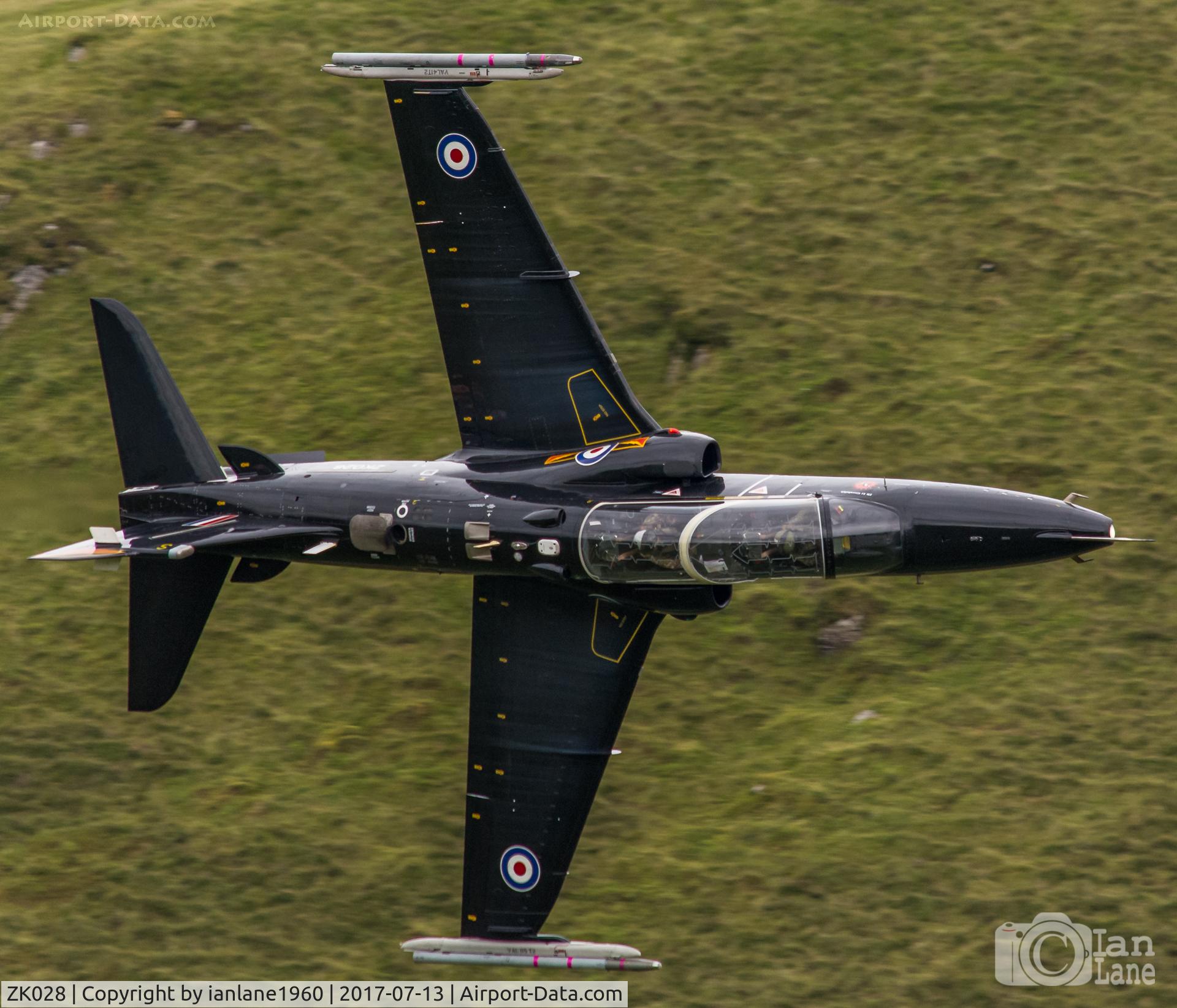 ZK028, 2009 British Aerospace Hawk T2 C/N RT019/1257, LFA07 Mach loop