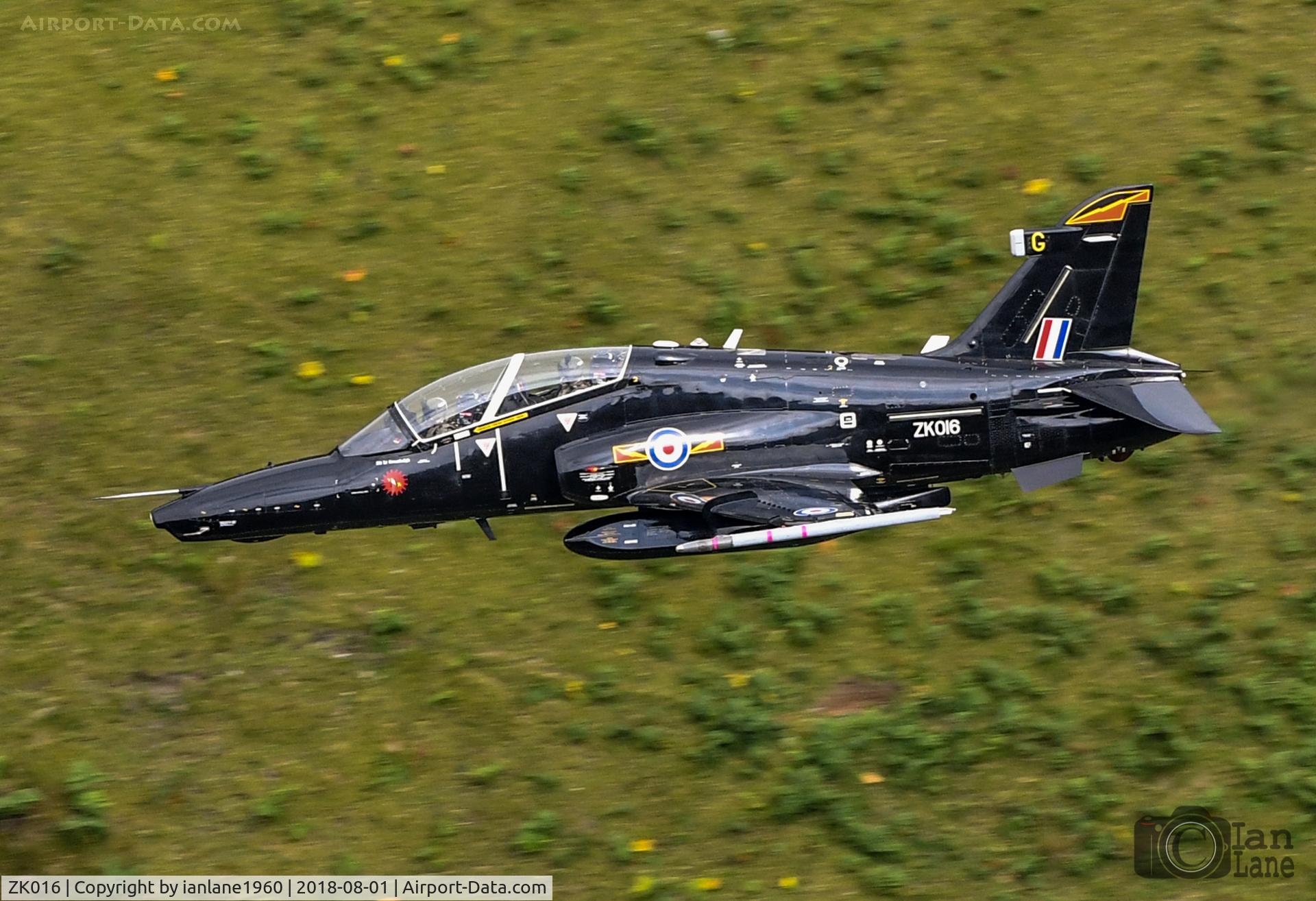 ZK016, 2008 British Aerospace Hawk T2 C/N RT007/1245, LFA07 Mach Loop