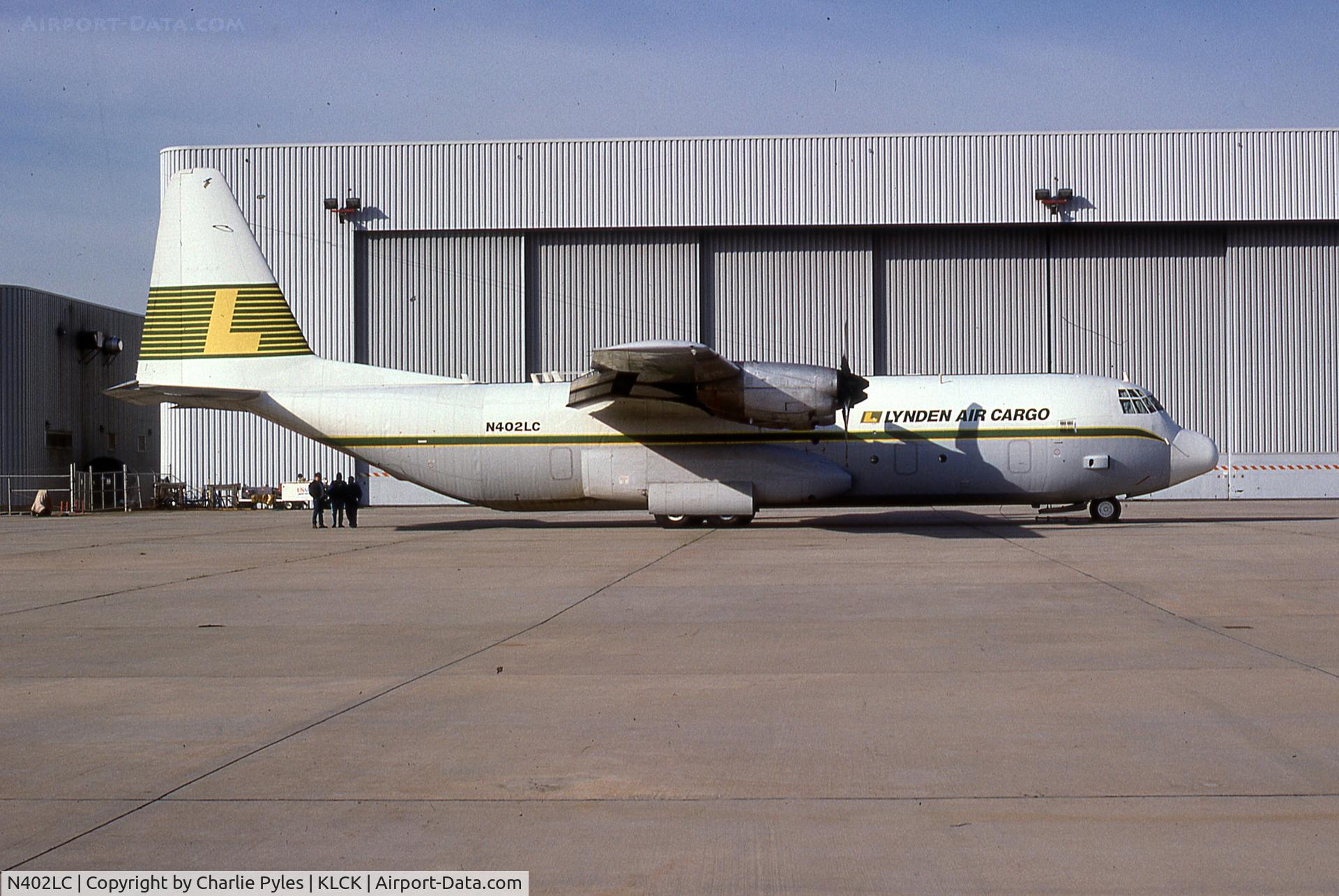 N402LC, 1976 Lockheed L-100-30 Hercules (L-382G) C/N 382-4698, Shot at Rickenbacker
