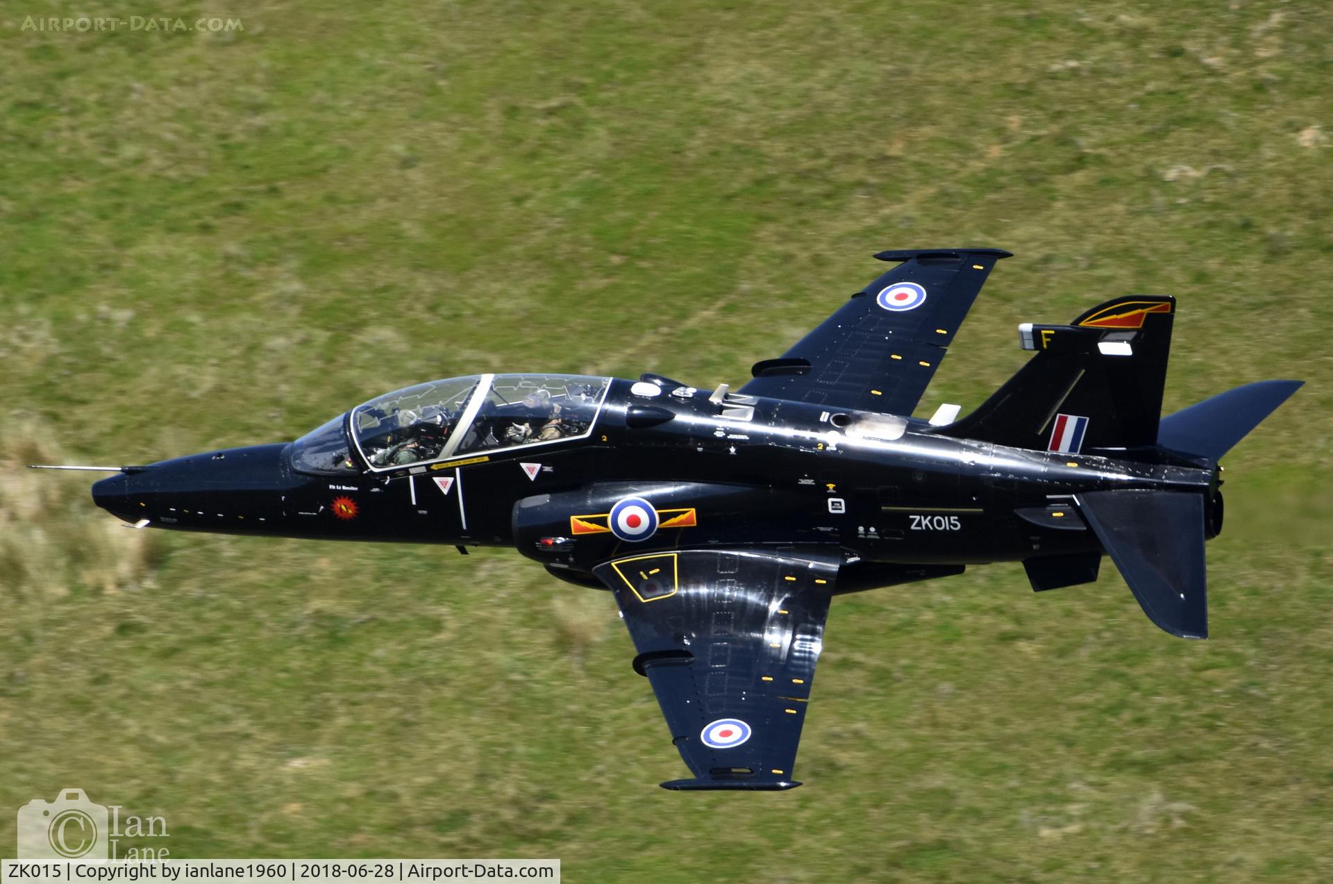 ZK015, 2008 British Aerospace Hawk T2 C/N RT006/1244, LFA07 Mach Loop
