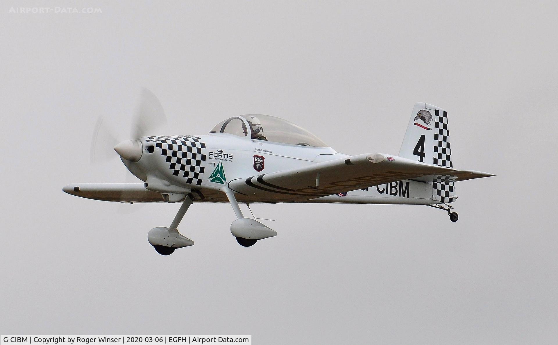 G-CIBM, 2013 Vans RV-8 C/N LAA 303-15083, Resident RV-8 (Raven 4).