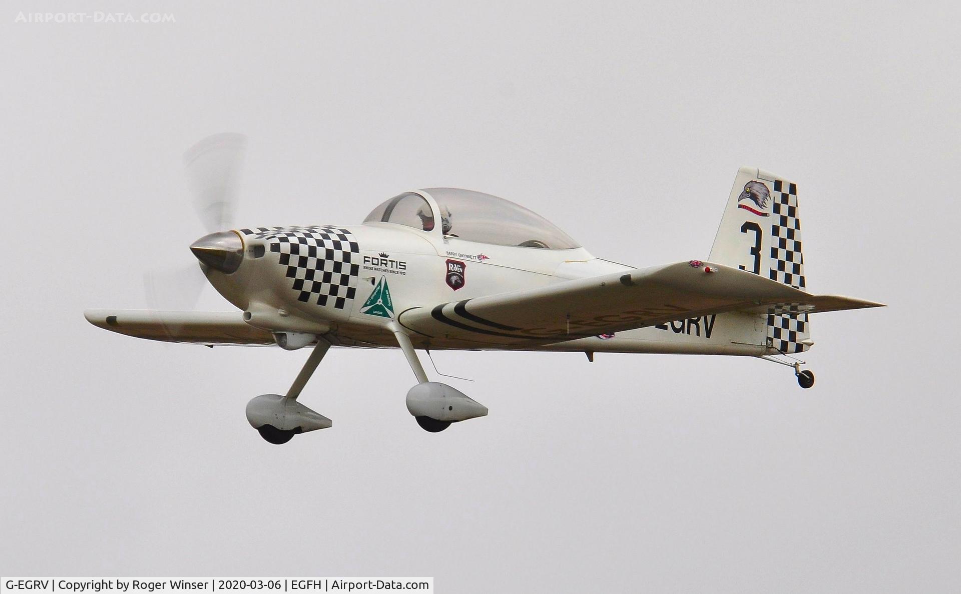 G-EGRV, 2007 Vans RV-8 C/N PFA 303-13639, Resident RV-8 (Raven 3).
