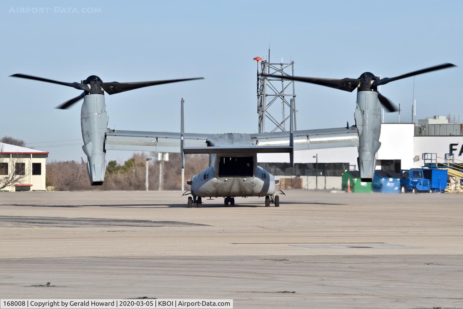 168008, Bell-Boeing MV-22B Osprey C/N D0138, PF-03, VMM-364 