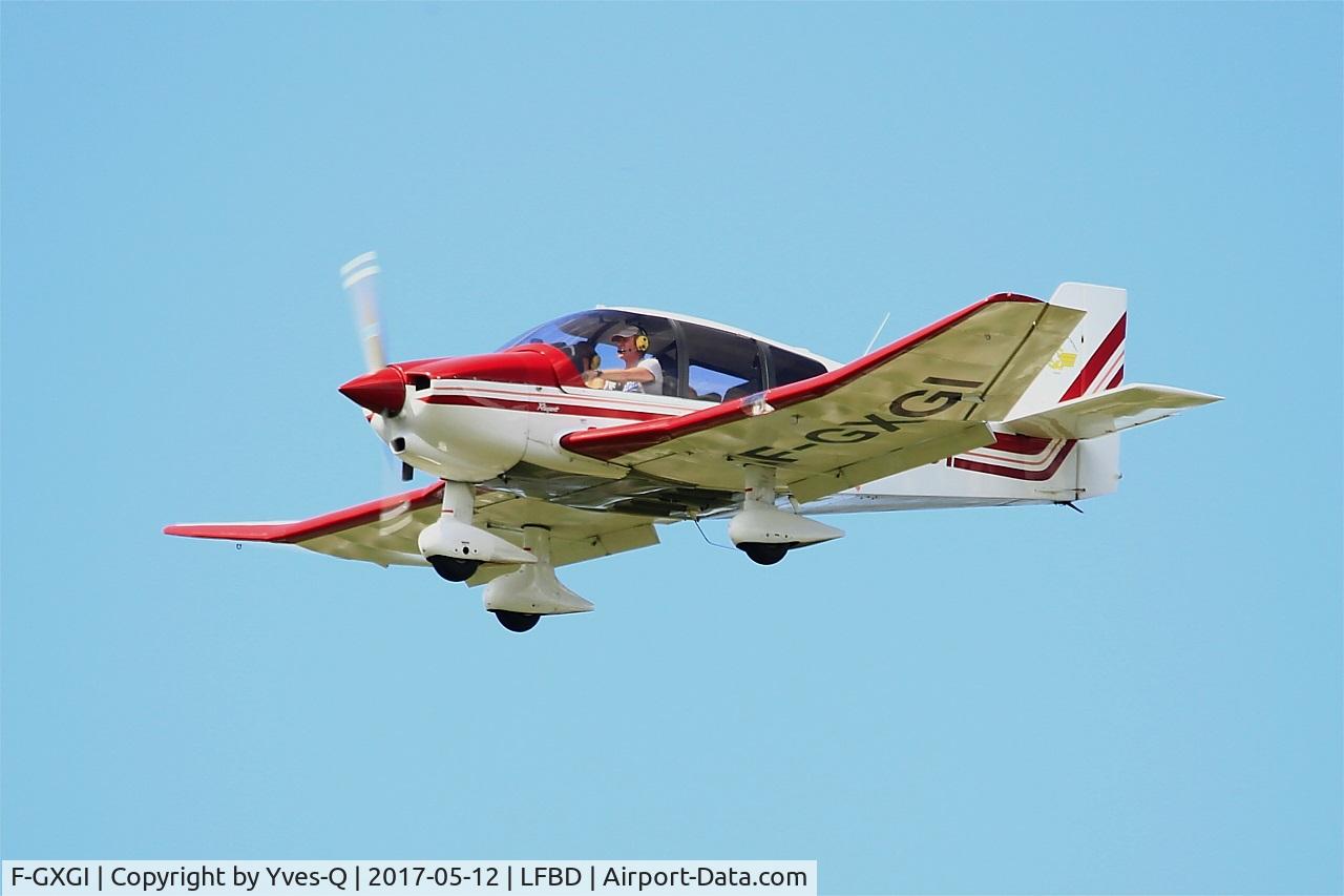 F-GXGI, Robin DR-400-180 Regent Regent C/N 2520, Robin DR-400-180 Regent, Short approach rwy 23, Bordeaux-Mérignac airport (LFBD-BOD)
