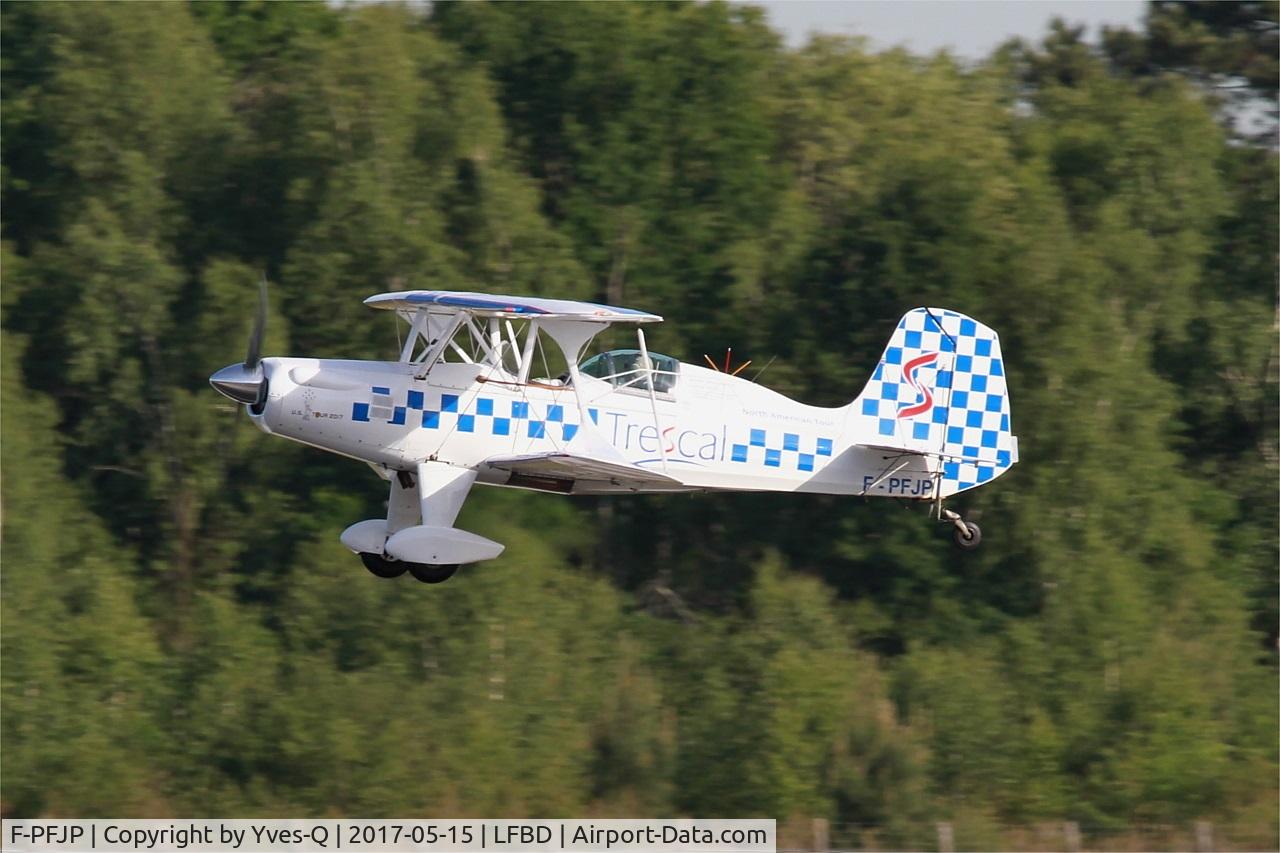 F-PFJP, Stolp SA-300 Starduster Too C/N 265, Stolp SA-300 Starduster Too, Take off rwy 23, Bordeaux-Mérignac airport (LFBD-BOD)
