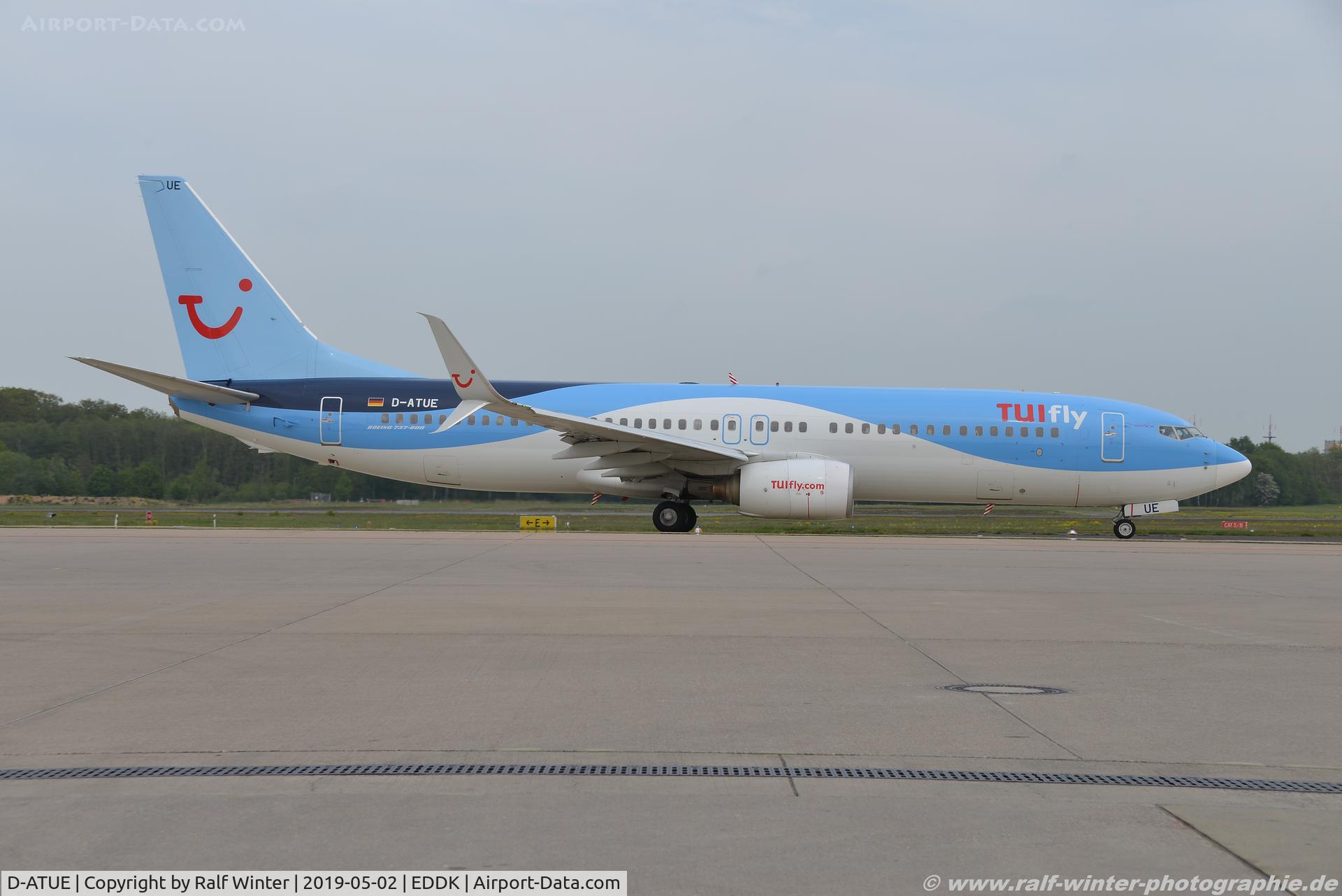 D-ATUE, 2006 Boeing 737-8K5 C/N 34686, Boeing 737-8K5W - X3 TUI TUIfly - 34686 - D-ATUE - 02.05.2019 - CGN