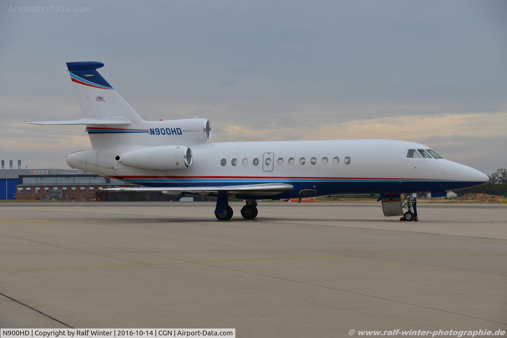 N900HD, 2002 Dassault Falcon 900EX C/N 103, Dassault Falcon 900EX - Mariner Air LLc Seattle - 103 - N900HD - 14.10.2016 - CGN