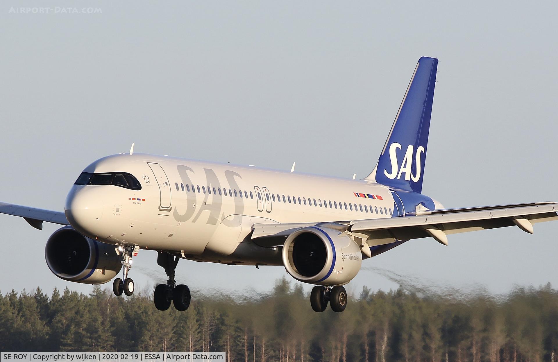 SE-ROY, 2019 Airbus A320-251N C/N 9316, RWY 19L