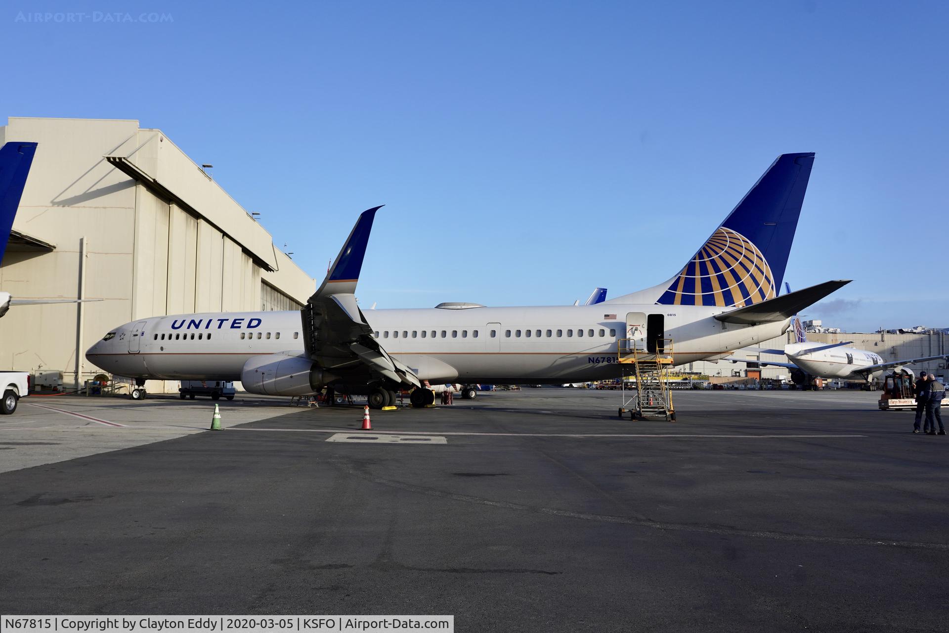 N67815, 2014 Boeing 737-924/ER C/N 43532, SFO 2020.