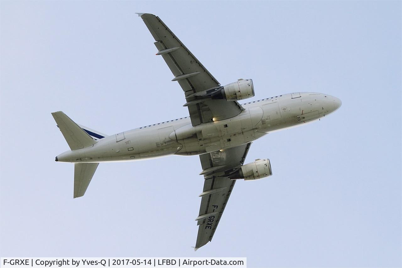 F-GRXE, 2002 Airbus A319-111 C/N 1733, Airbus A319-111, Take off rwy 05, Bordeaux-Mérignac airport (LFBD-BOD)