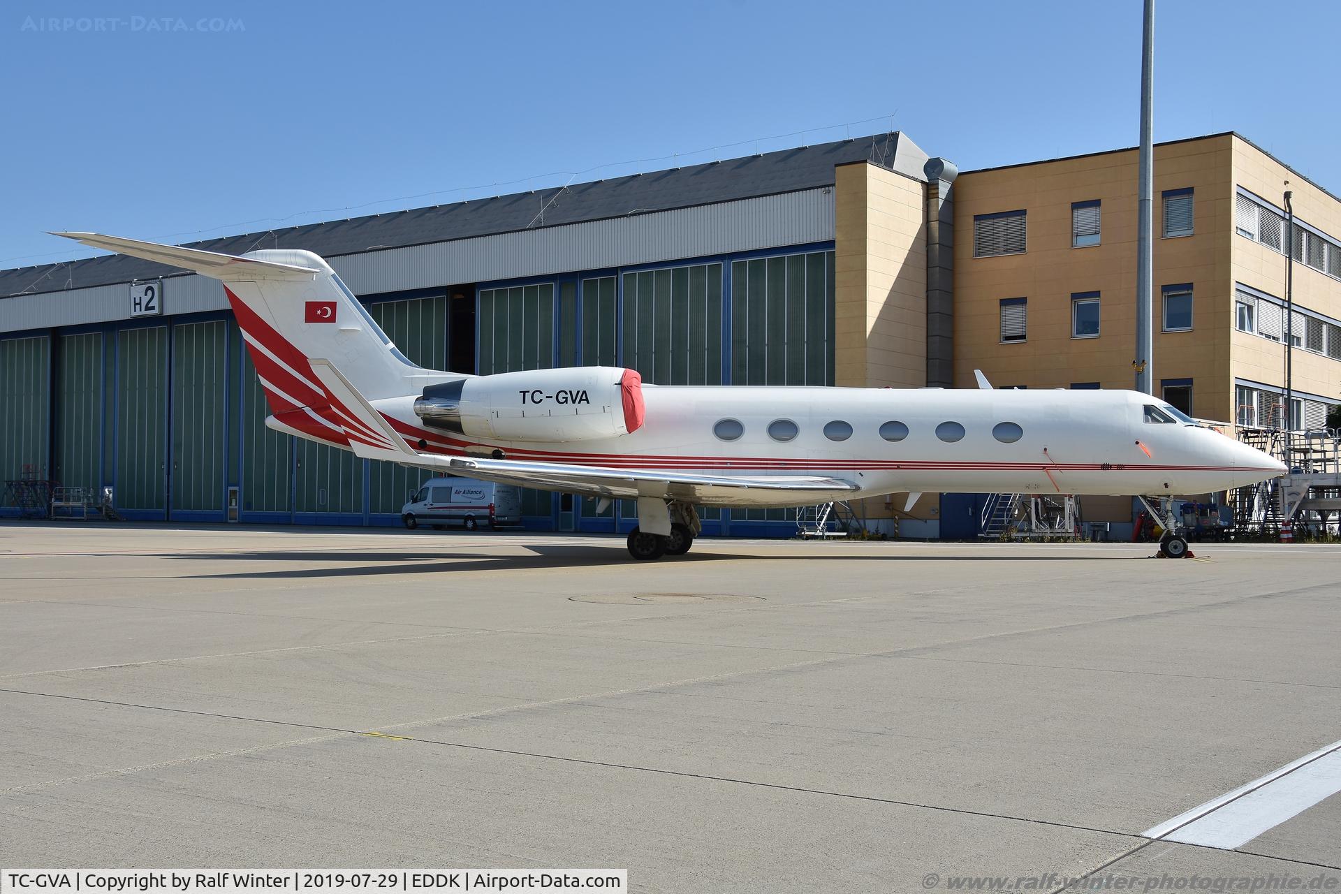 TC-GVA, 1987 Gulfstream Aerospace Gulfstream IV C/N 1043, Gulfstream Aerospace G-IV - TRK Government of Turkey - 1043 - TC-GVA - 29.07.2019 - CGN
