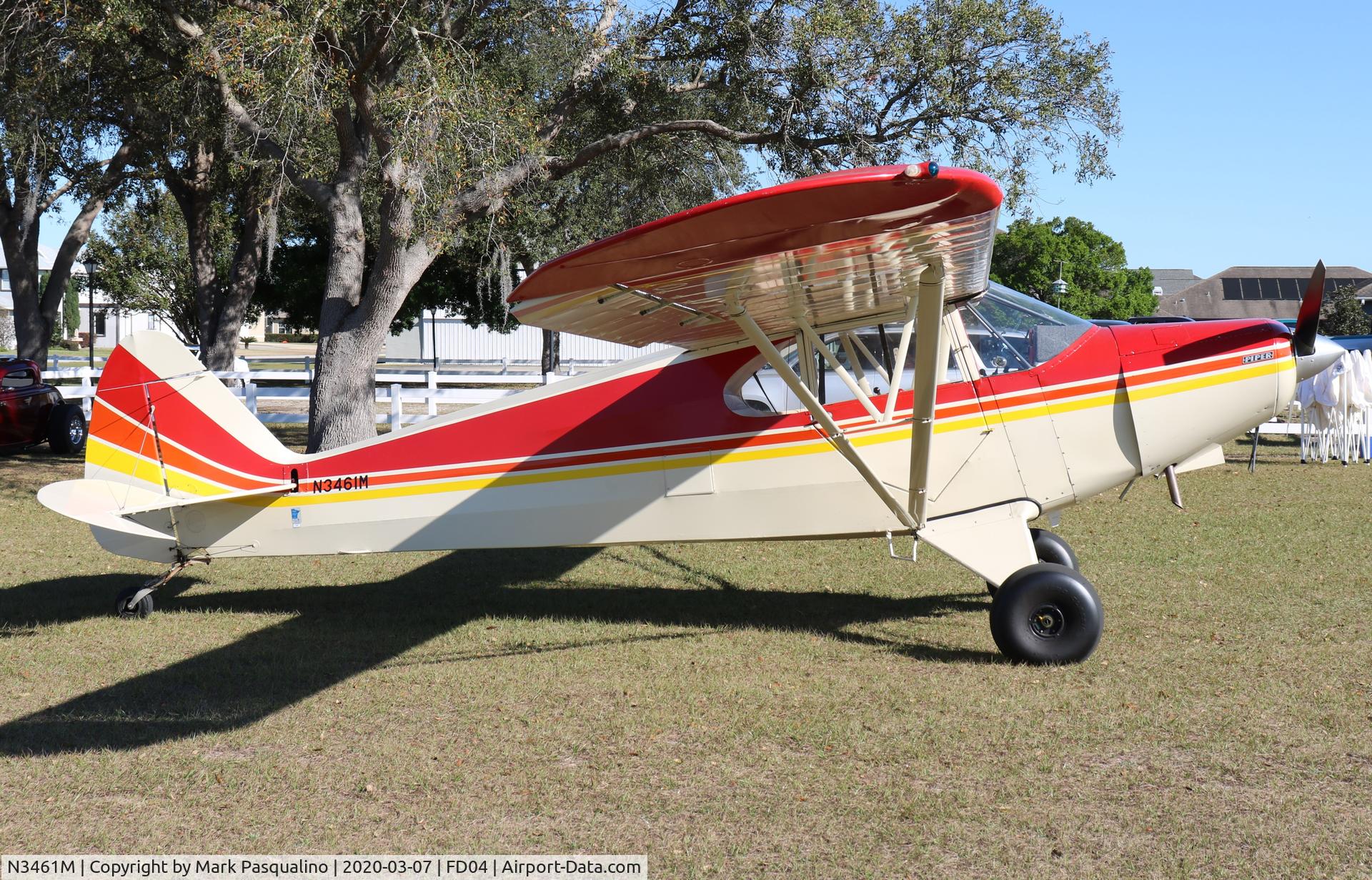 N3461M, 1947 Piper PA-12 Super Cruiser C/N 12-2316, Piper PA-12