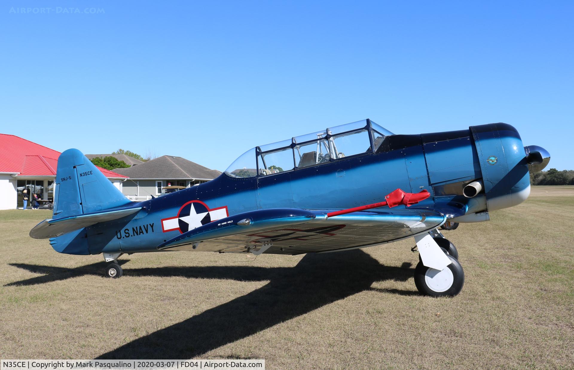 N35CE, 1950 North American/walbrun T-6G C/N 168-89GW, North American T-6G