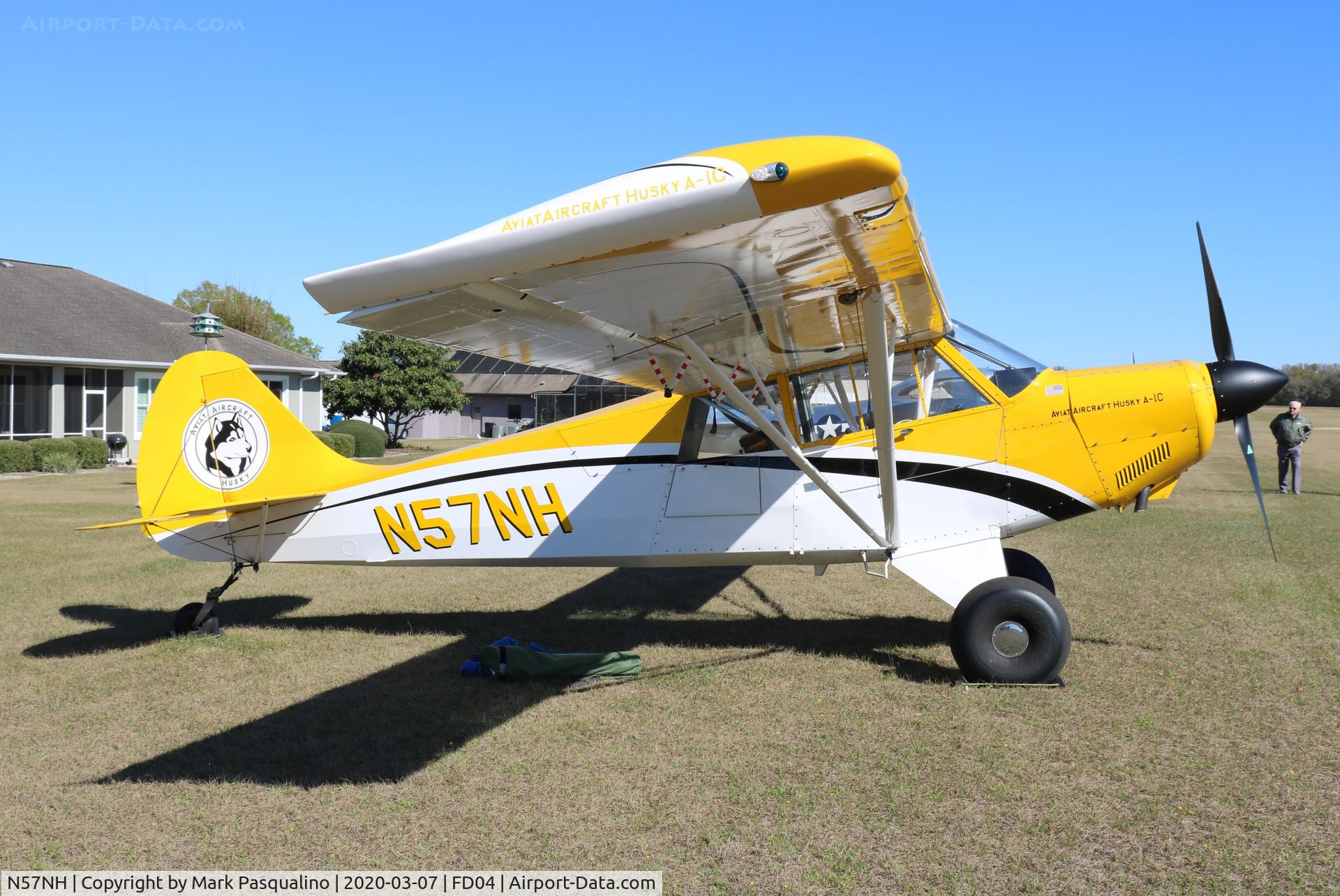 N57NH, Aviat A-1C-180 Husky C/N 3122, Aviat A-1C-180