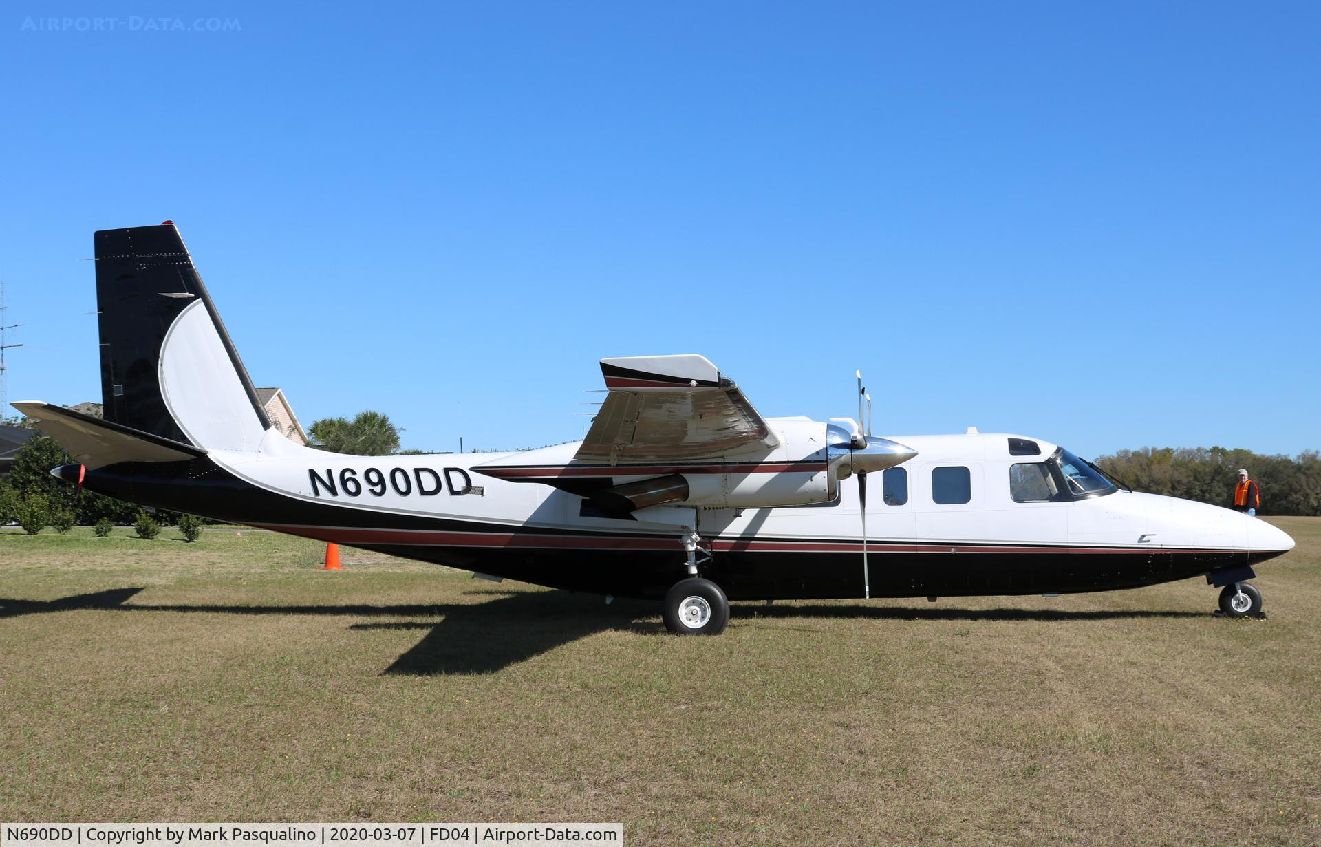 N690DD, 1974 Aero Commander 690A Turbo Commander C/N 11159, Aero Commander 690A