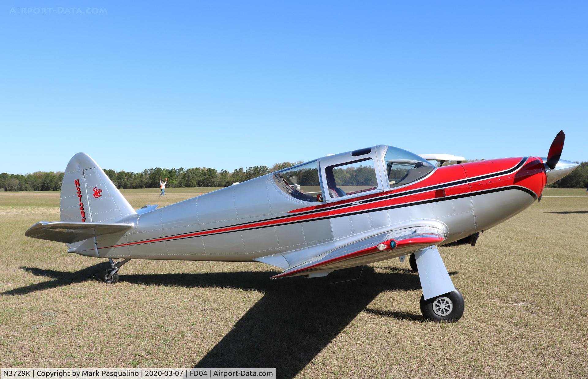 N3729K, 1946 Globe GC-1B Swift C/N 1422, Swift GC-1B
