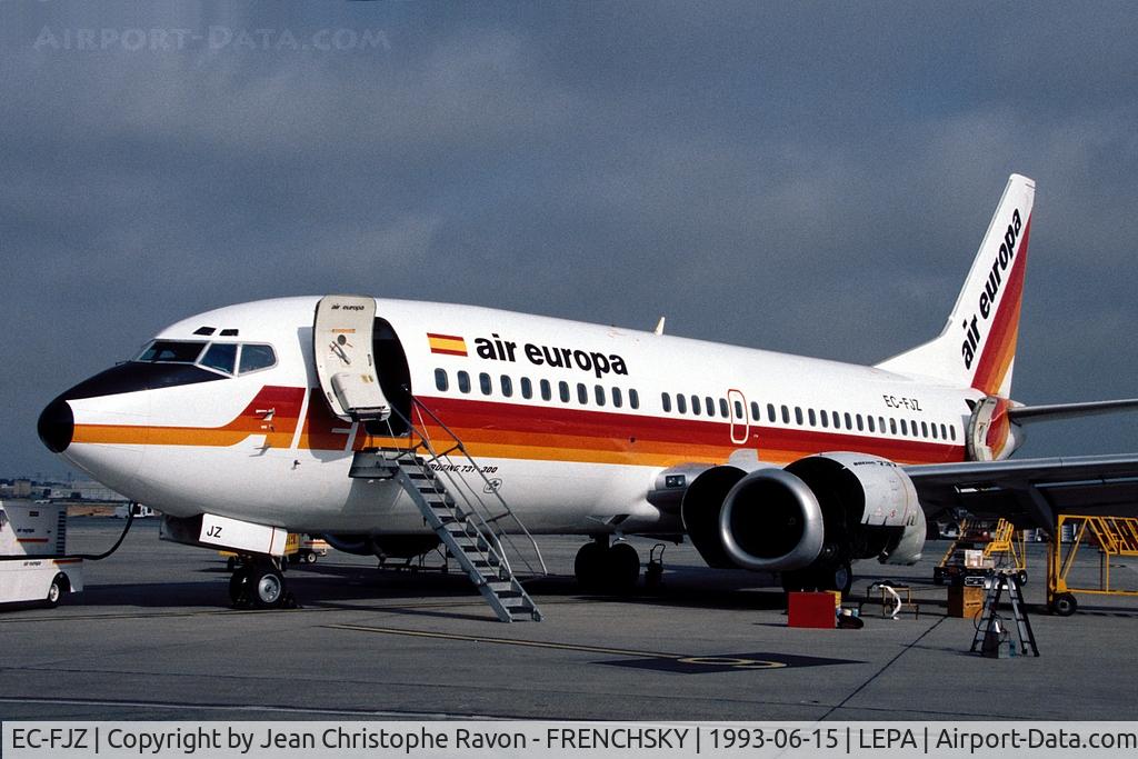 EC-FJZ, 1988 Boeing 737-3Y0 C/N 23923, Air Europa