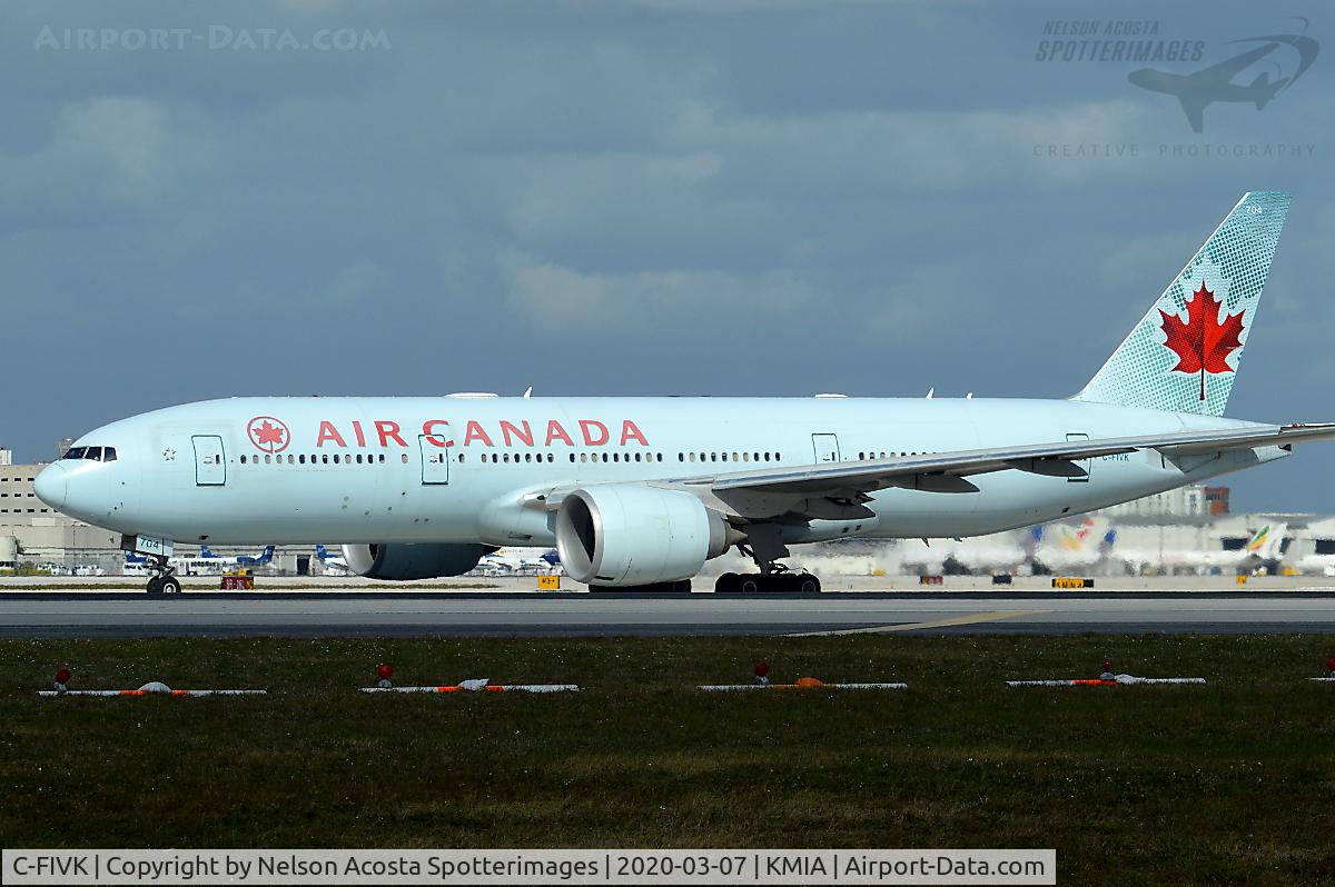 C-FIVK, 2008 Boeing 777-233/LR C/N 35245, KMIA-CYYZ
