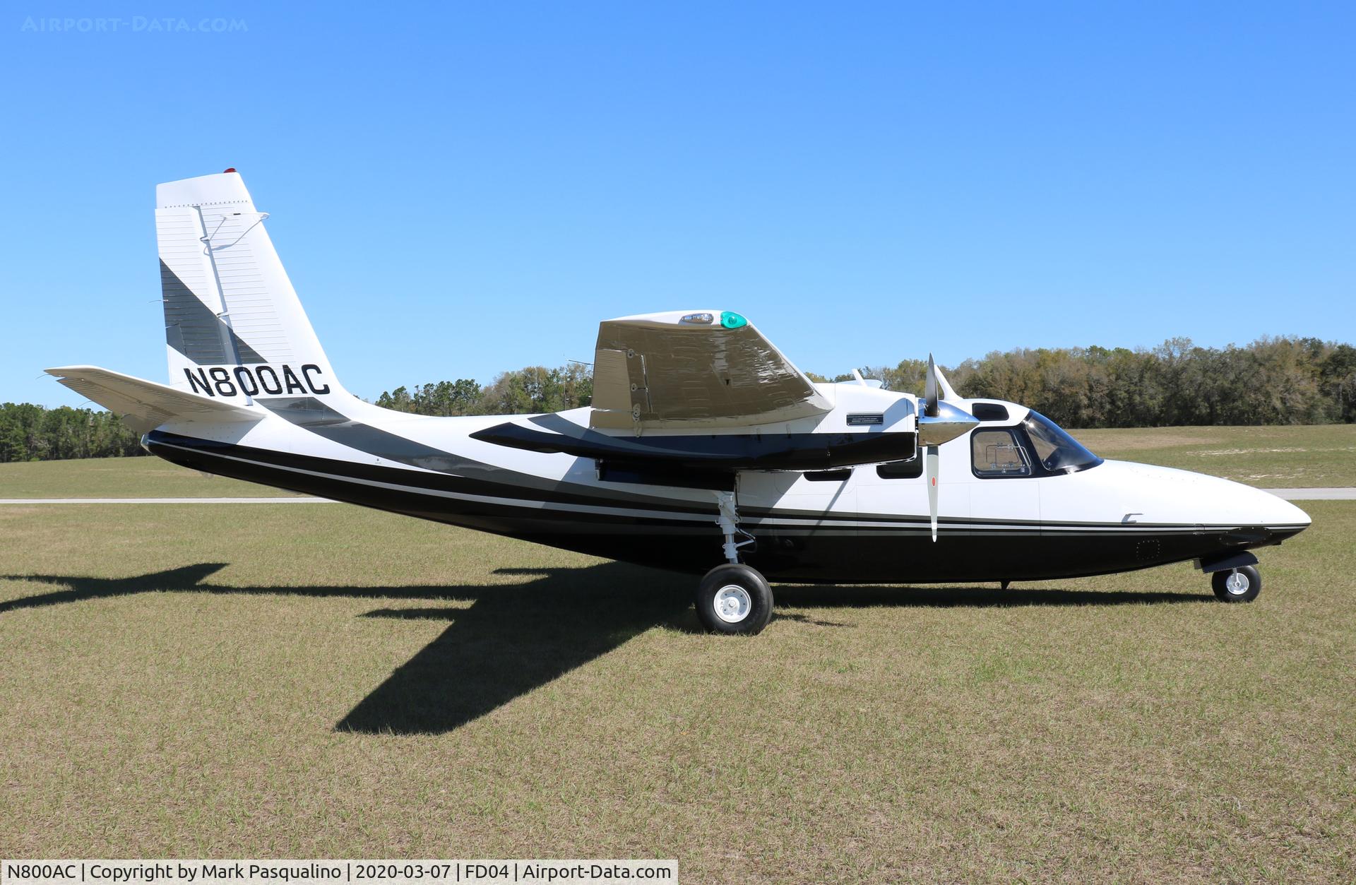 N800AC, 1962 Aero Commander 500-A C/N 500A-1193-65, Aero Commander 500-A