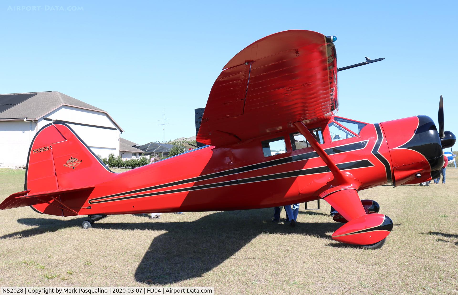 N52028, 1944 Stinson V77 Reliant C/N 77-229, Stinson V-77