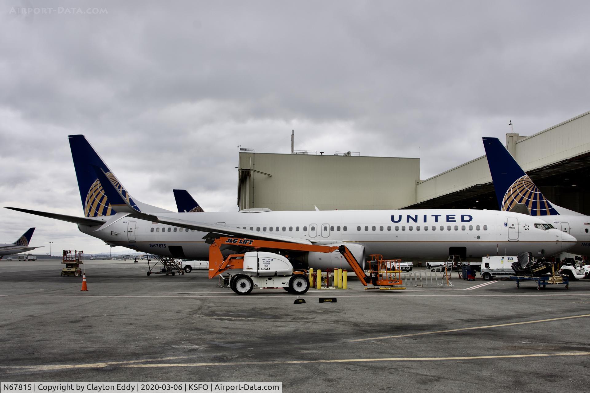 N67815, 2014 Boeing 737-924/ER C/N 43532, SFO 2020.