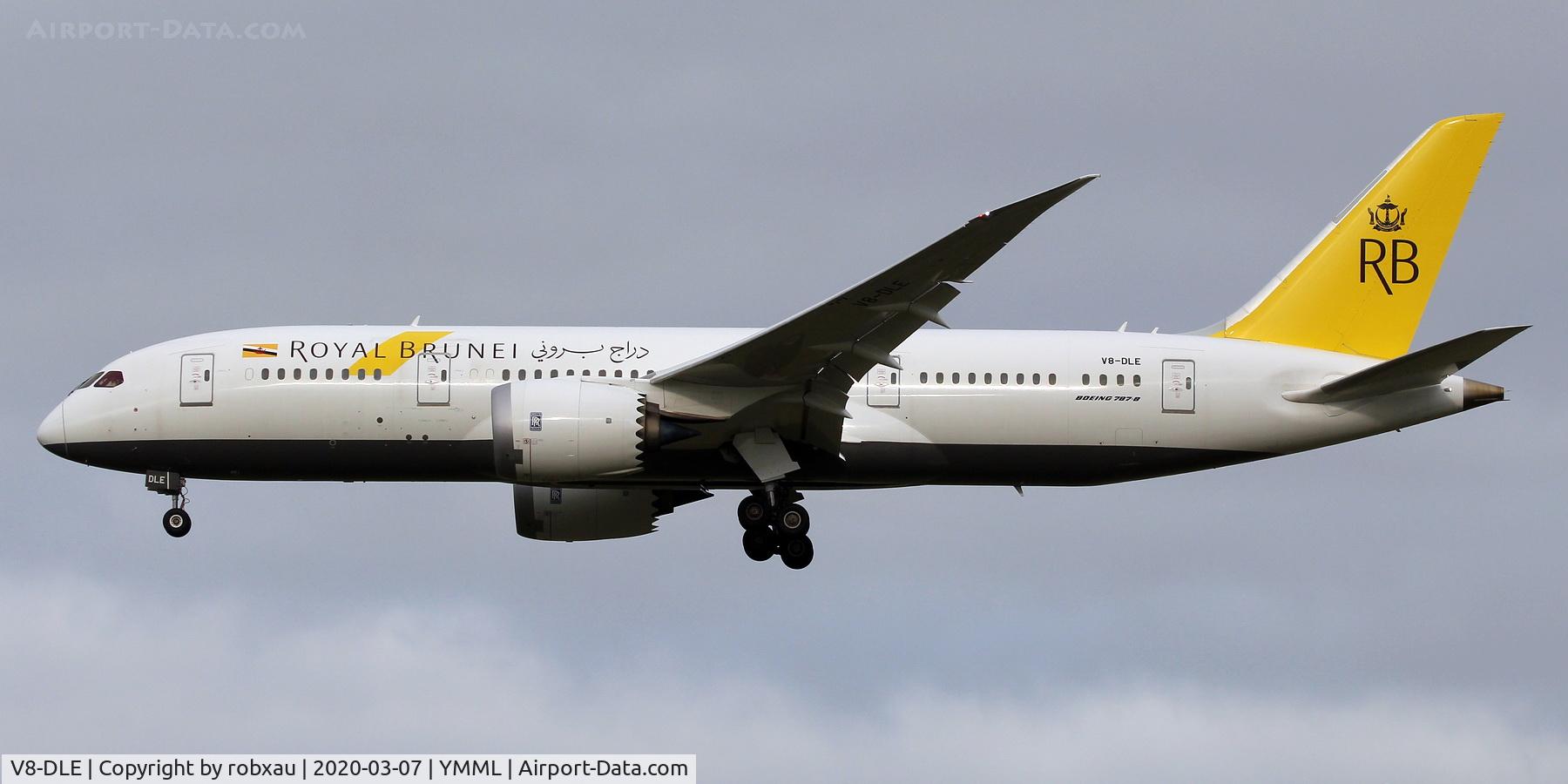 V8-DLE, 2018 Boeing 787-8 Dreamliner Dreamliner C/N 34791, On short final for runway 16