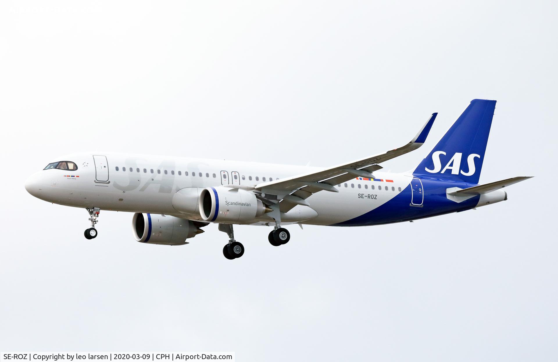 SE-ROZ, 2020 Airbus A320-251N C/N 9323, Copenhagen 9.3.2020