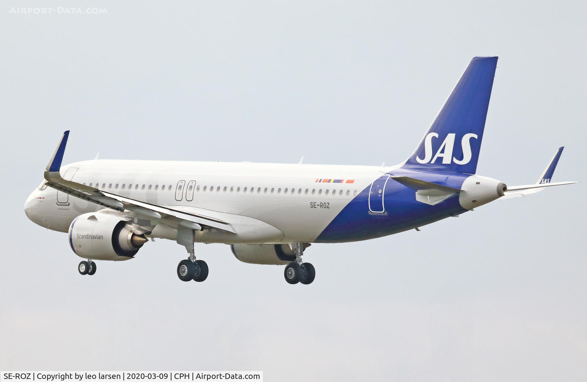 SE-ROZ, 2020 Airbus A320-251N C/N 9323, Copenhagen 9.3.2020