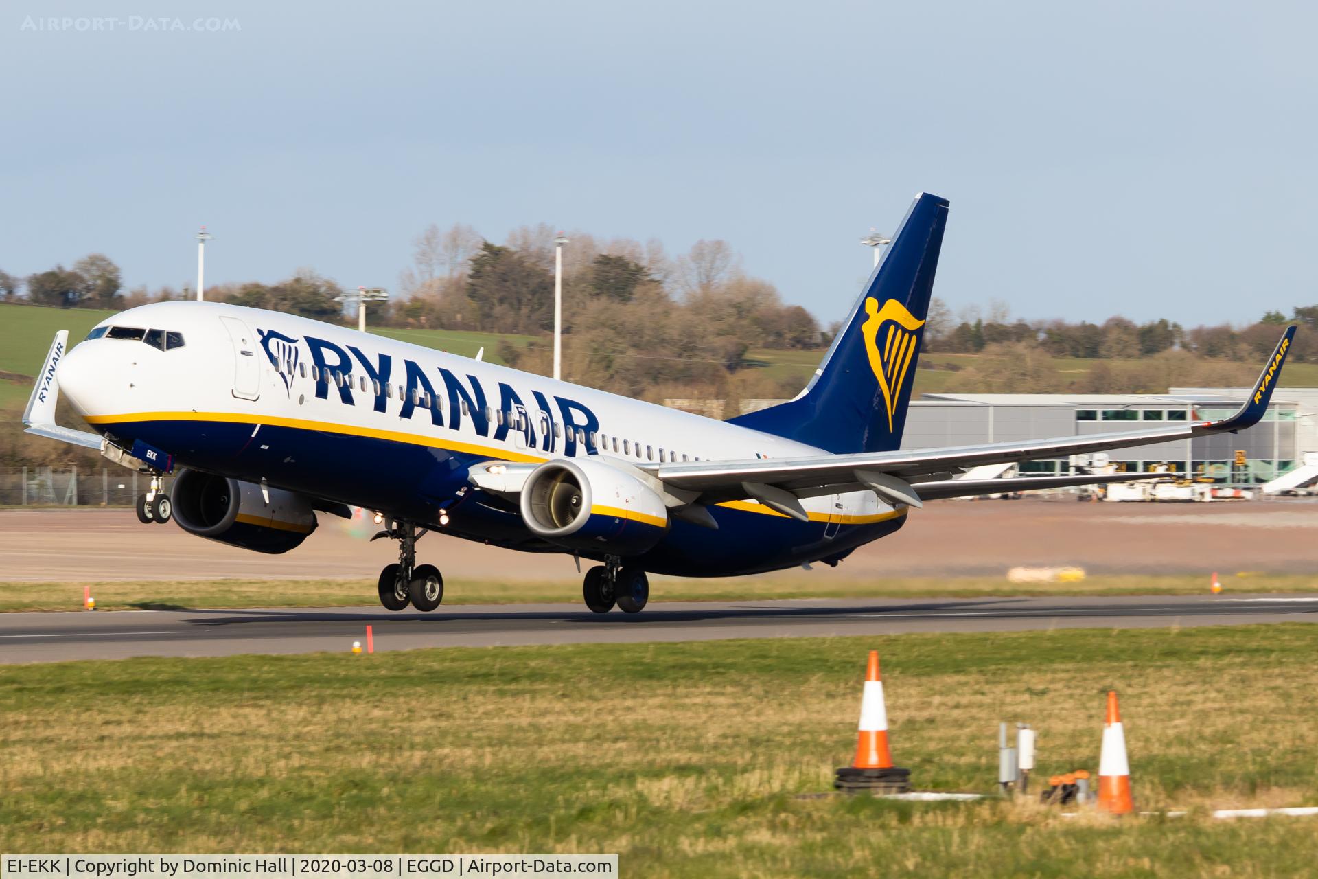 EI-EKK, 2010 Boeing 737-8AS C/N 38500, BRS 08/03/20