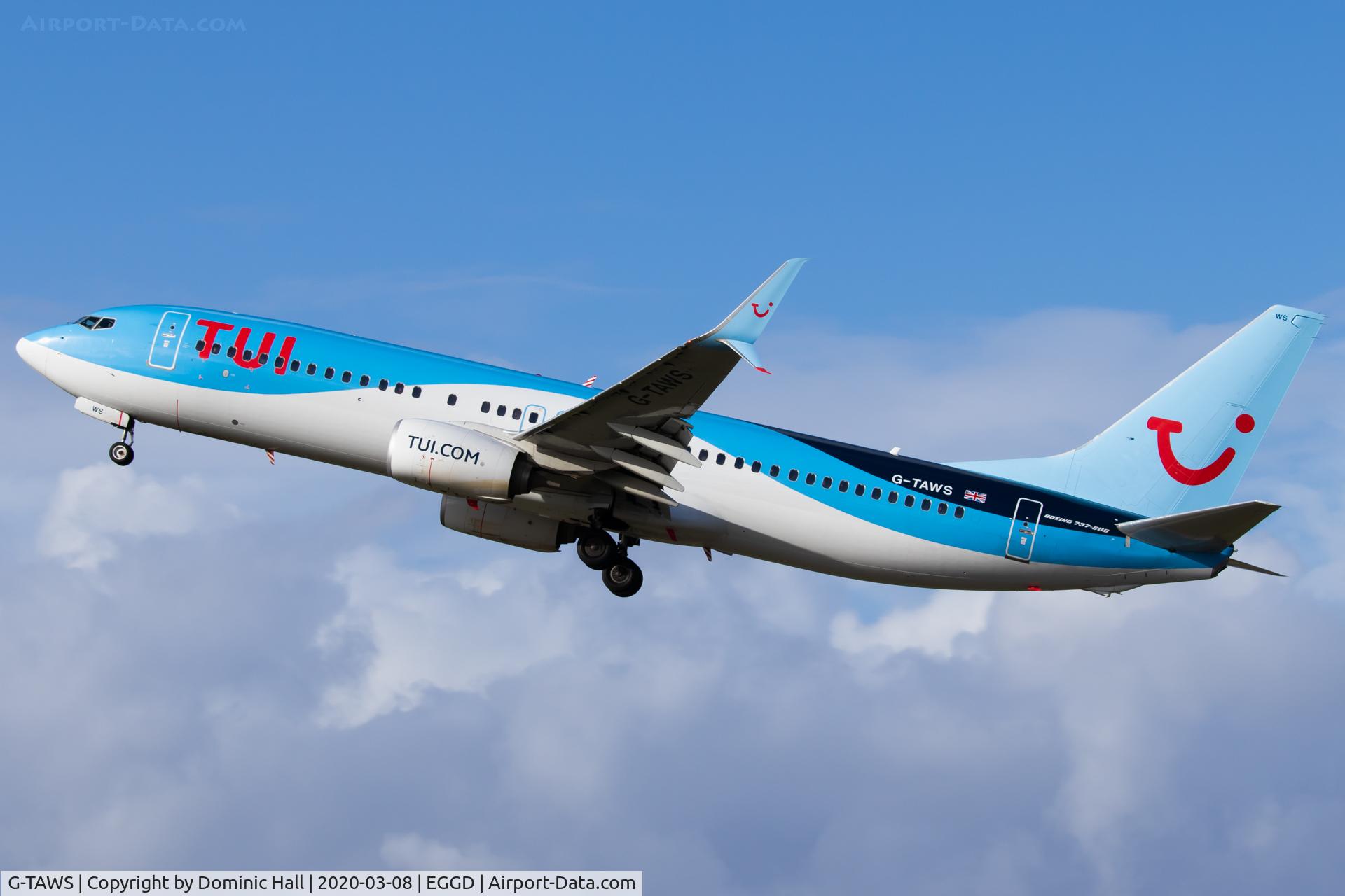 G-TAWS, 2014 Boeing 737-8K5 C/N 37241, BRS 08/03/20