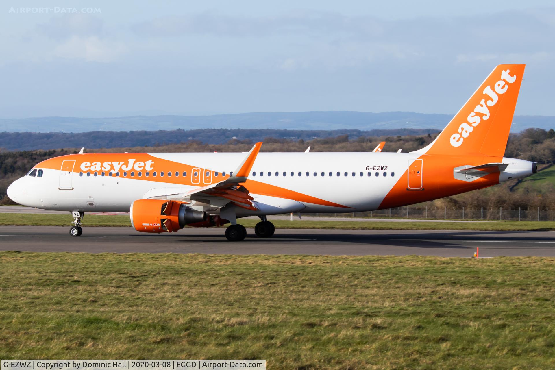 G-EZWZ, 2014 Airbus A320-214 C/N 6353, BRS 08/03/20