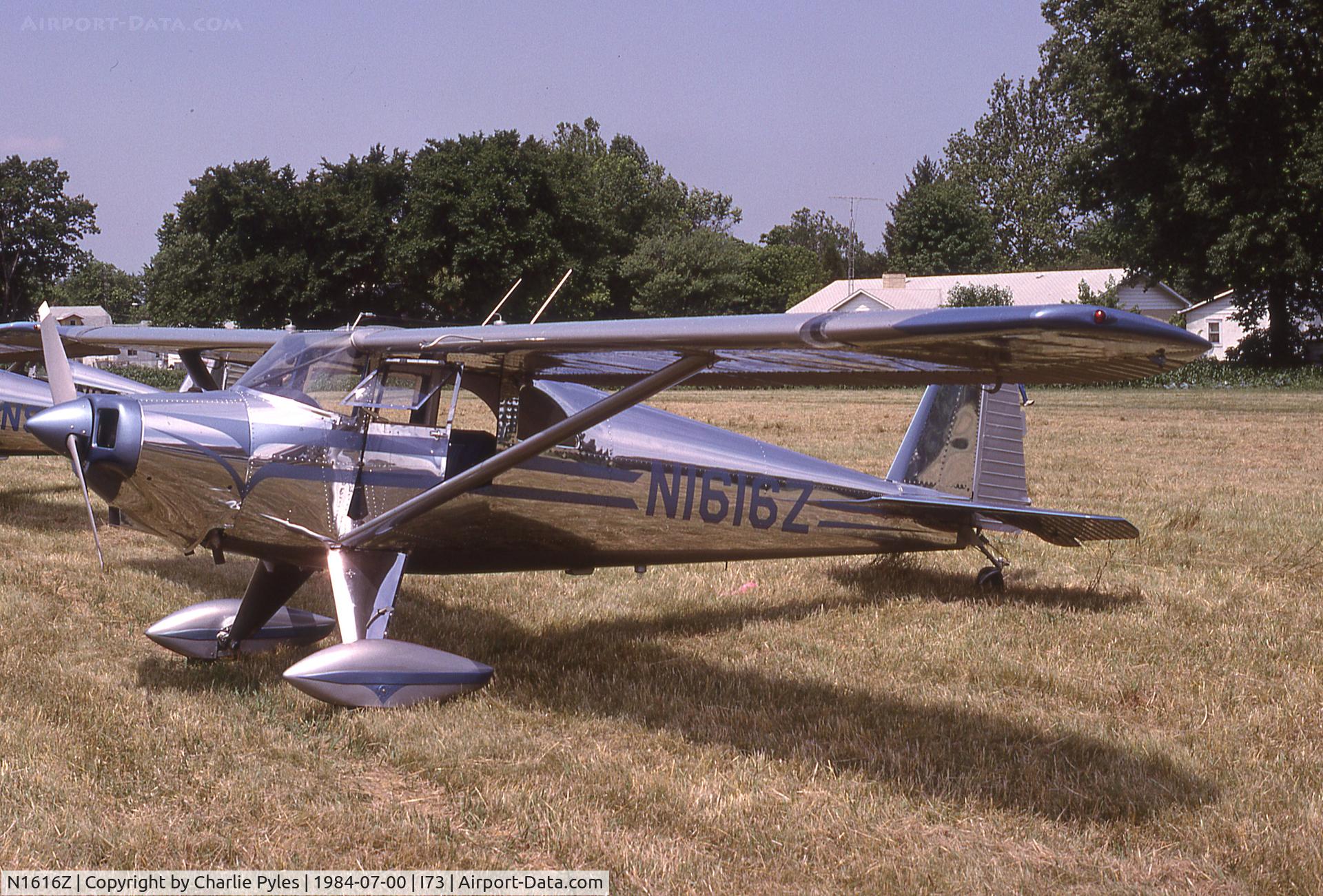 N1616Z, Luscombe 8F Silvaire Silvaire C/N S-72, At the 1984 Lusombe reunion.