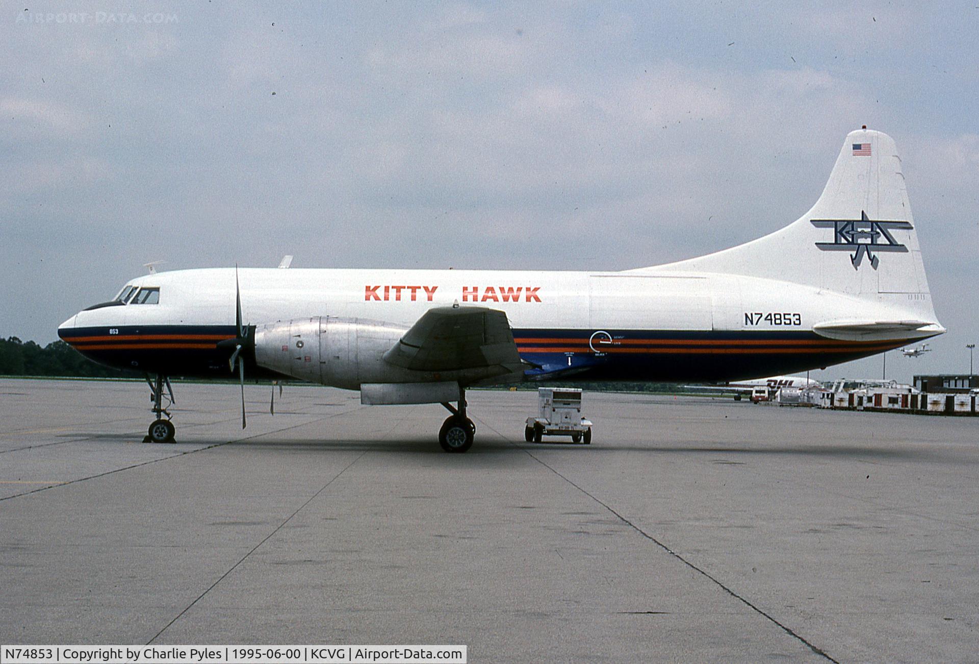 N74853, 1950 Convair 600-240D C/N 164, Kitty Hawk