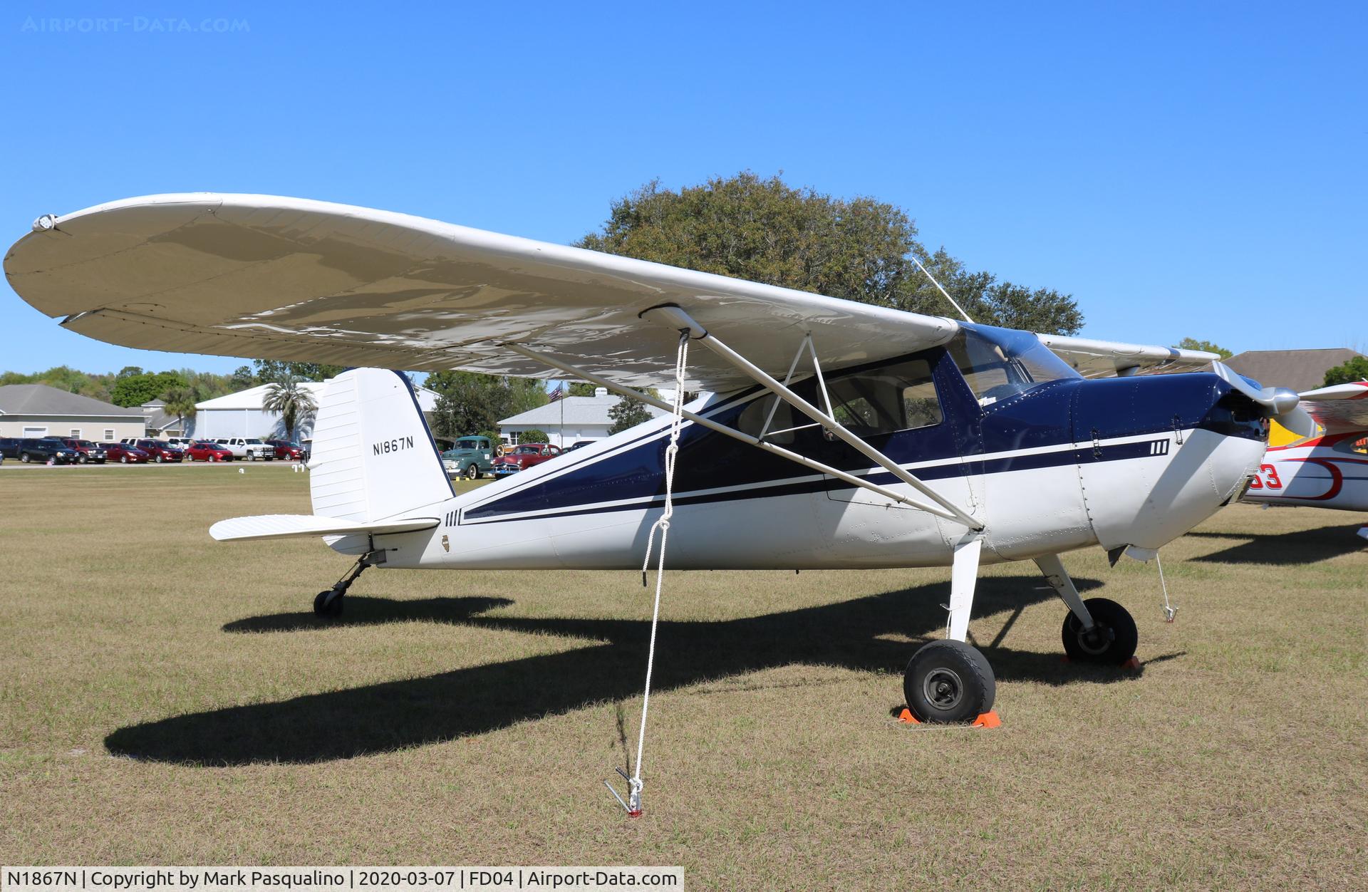 N1867N, 1946 Cessna 120 C/N 12111, Cessna 120