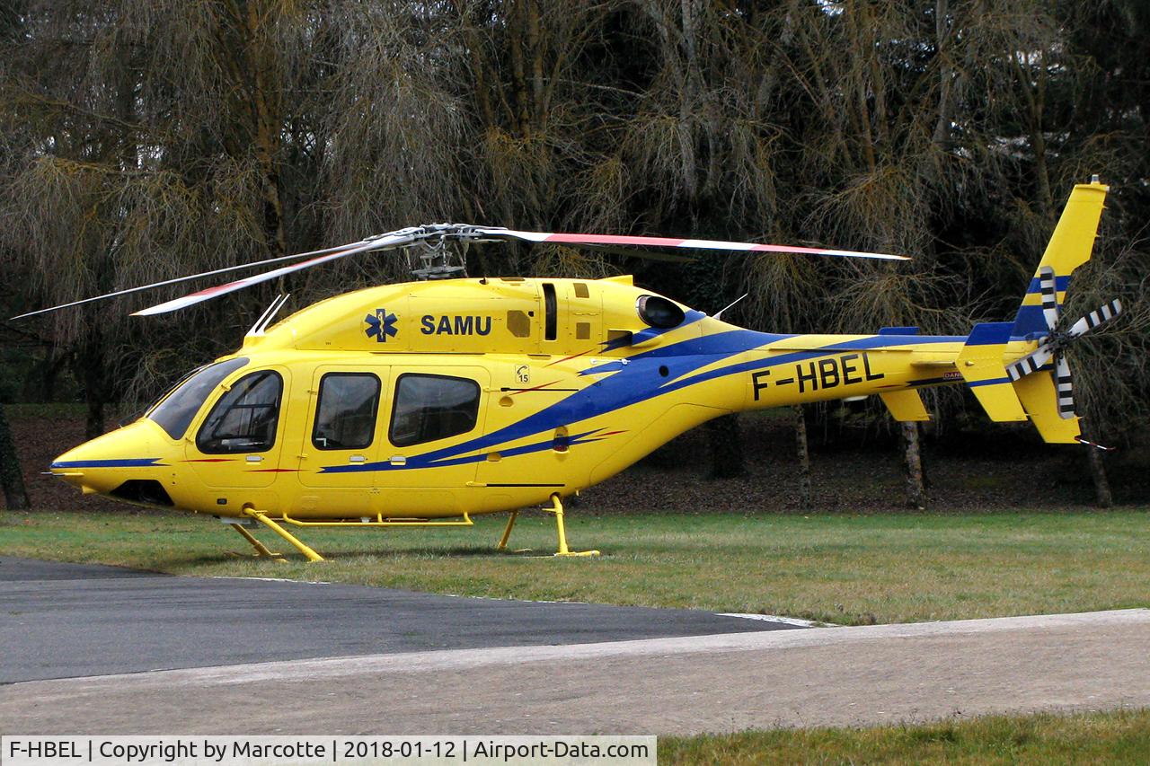 F-HBEL, 2014 Bell 429 GlobalRanger C/N 57207, taken at Trousseau hospital.
