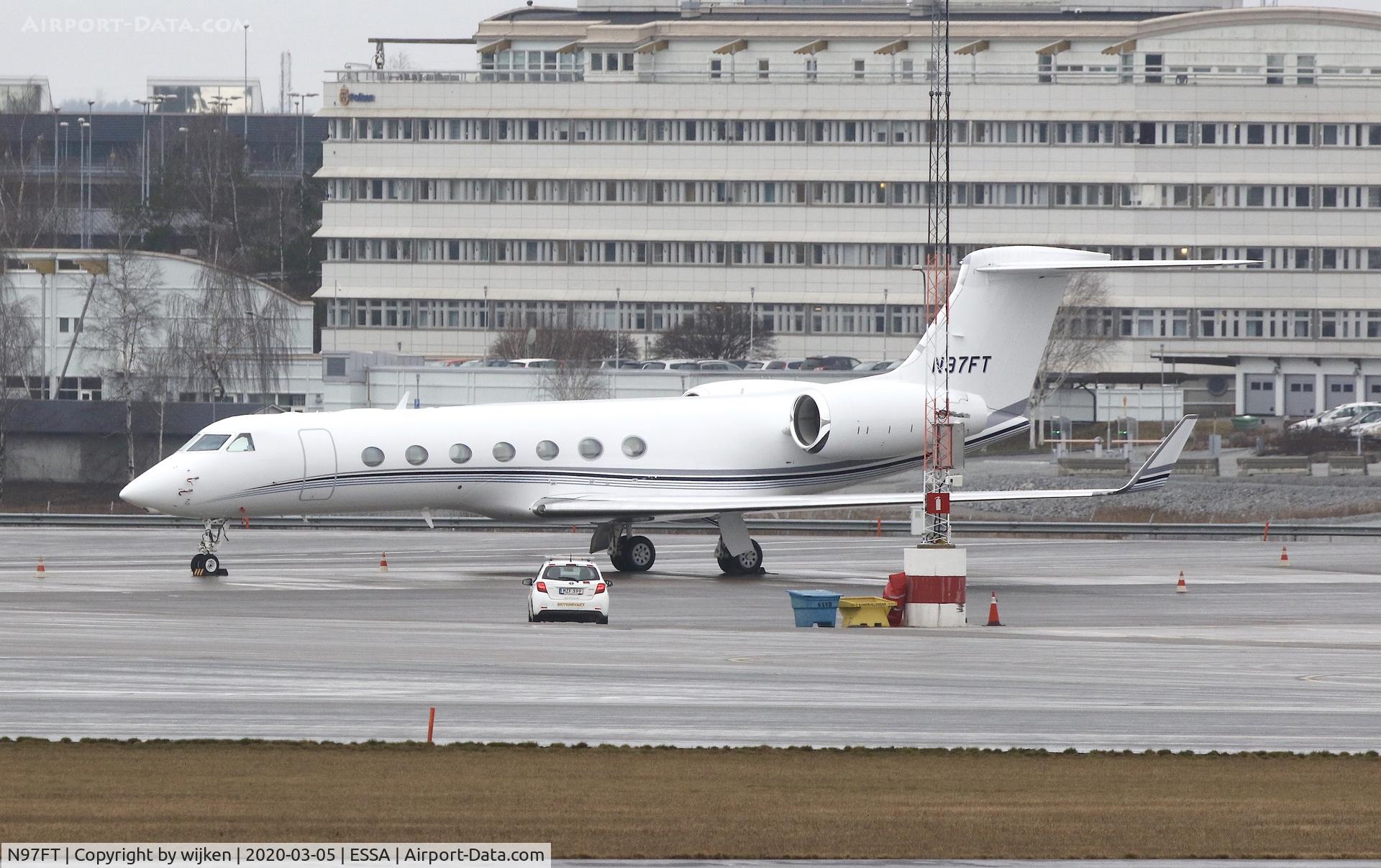 N97FT, 2014 Gulfstream GV-SP (G550) C/N 5498, Ramp M