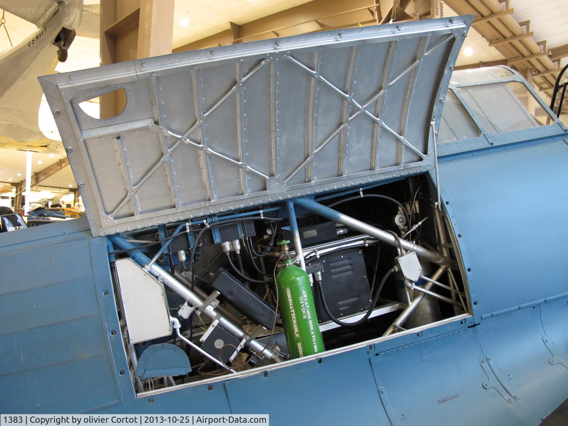 1383, 1938 Vought SB2U-1 Vindicator C/N Not found 1383, Pensacola museum