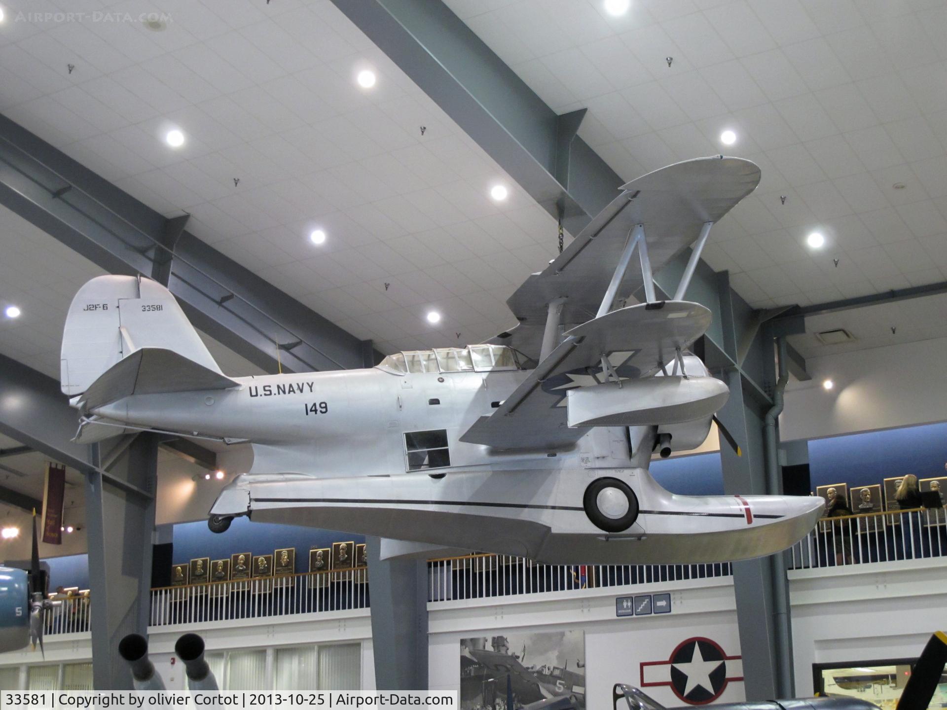 33581, Grumman J2F-6 Duck C/N Not found 33581, Pensacola museum