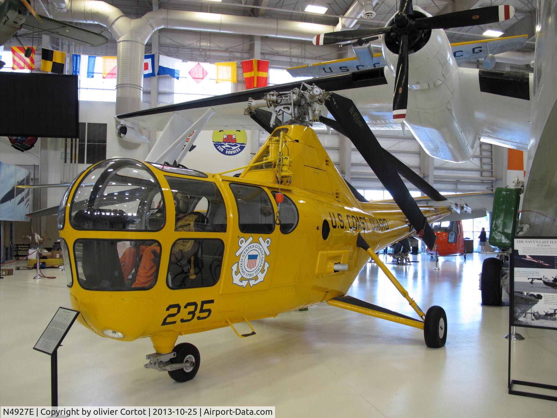 N4927E, Sikorsky S-51 C/N 51214, Pensacola museum